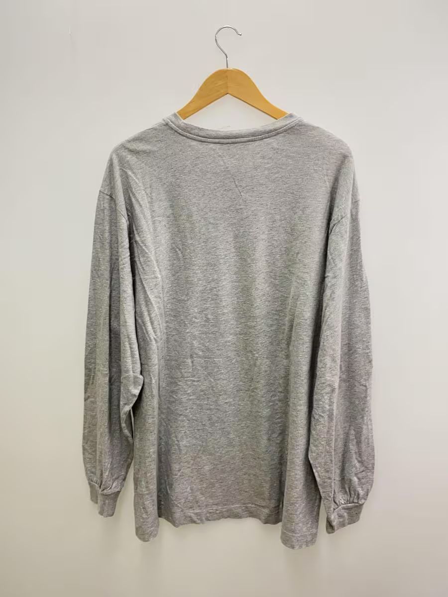 Gosha Rubchinskiy Drop Shoulder Cyrillic Logo Long Sleeve Tee Size US M / EU 48-50 / 2 - 2 Thumbnail