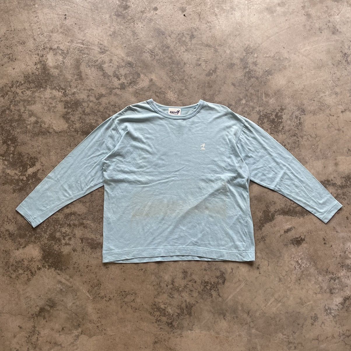 Hai Sporting Gear × Issey Miyake × Japanese Brand 🔥🔥🇯🇵Hai Sporting Gear Small Logo Longsleeves Tee Size US L / EU 52-54 / 3 - 1 Thumbnail