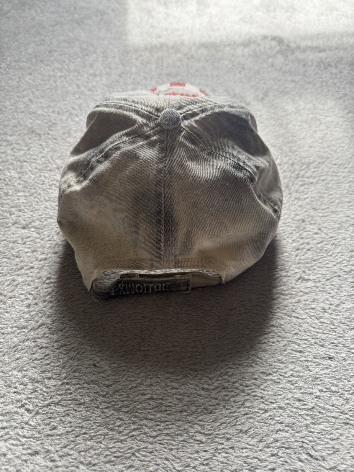 Other Blind/No Plan Washed Distressed Raw Edge Adjustable Cap Size ONE SIZE - 4 Thumbnail