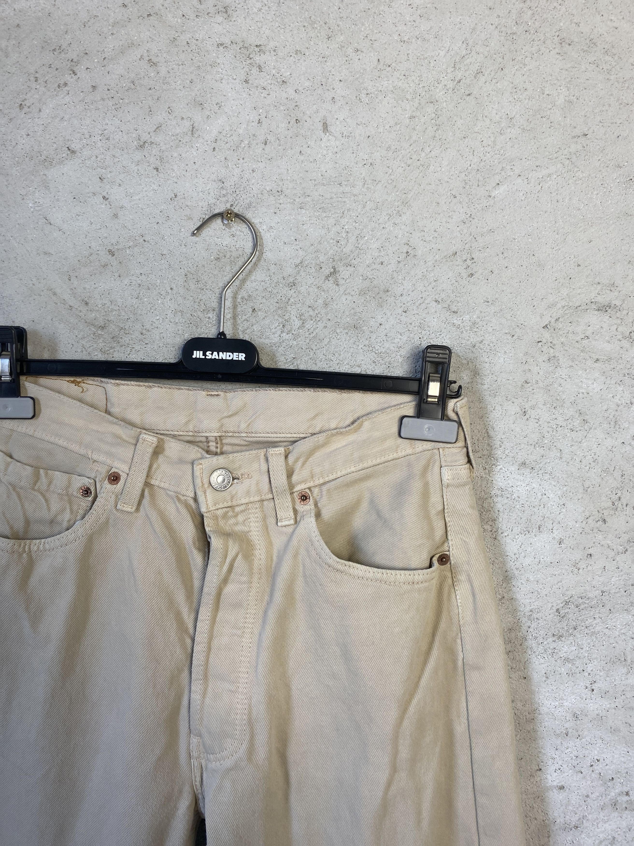 Levi's Levi's 501 beige casual denim jeans pants Size US 32 / EU 48 - 3 Thumbnail