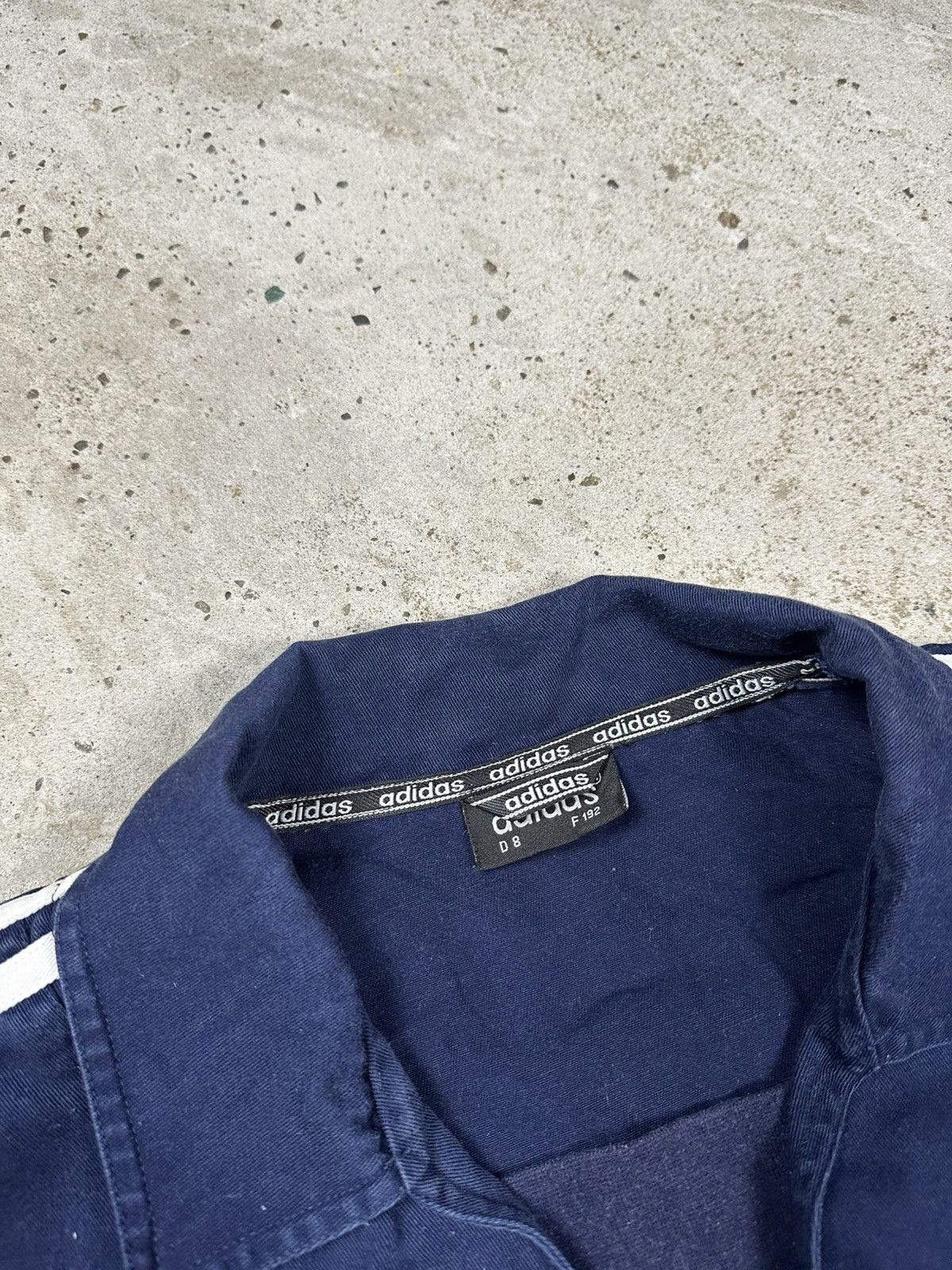 Adidas Vintage 90s Adidas Boxy Training Top Light Jacket Big Logo Size US XL / EU 56 / 4 - 7 Thumbnail