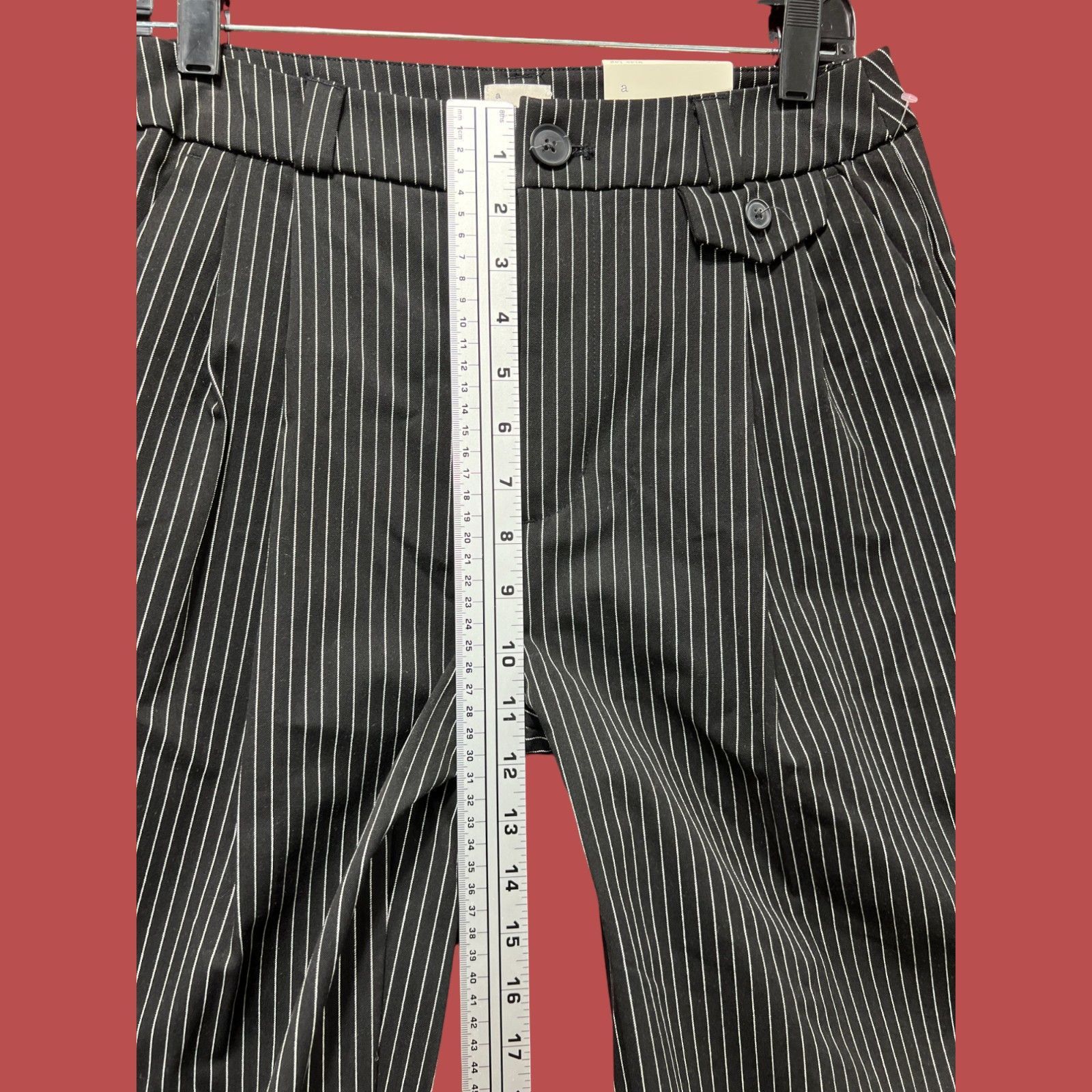 Other A New Day - Women's High Rise Relaxed Pants Length & Wide Le Size 27" / US 4 / IT 40 - 5 Thumbnail