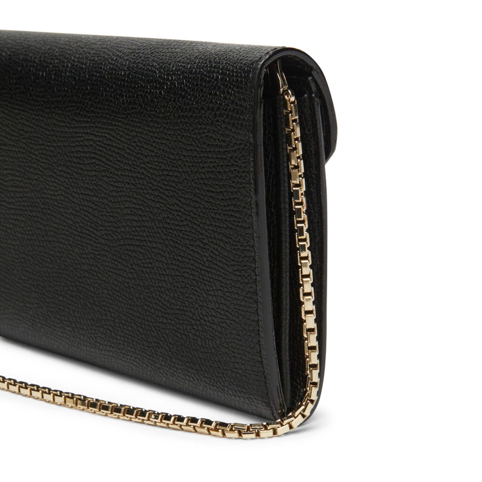 Valextra VALEXTRA Iside Black Leather Shoulder Bag New & Authentic Size ONE SIZE - 4 Thumbnail