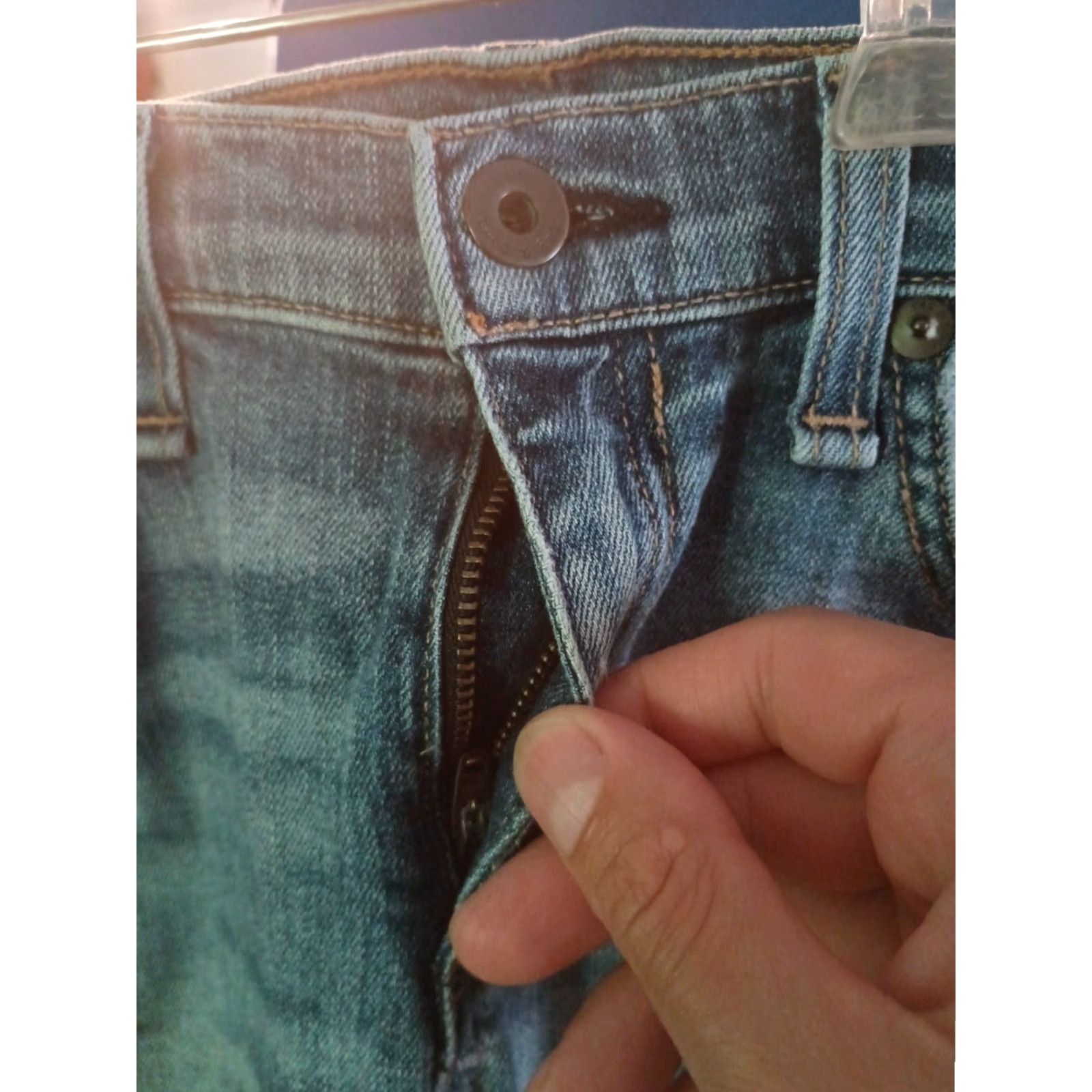 Rag & Bone VINTAGE rag & bone Jeans Women 27 Blue USA Tomboy Patches Bootcut Included Signs of Wear Size 27" / US 4 / IT 40 - 2 Thumbnail