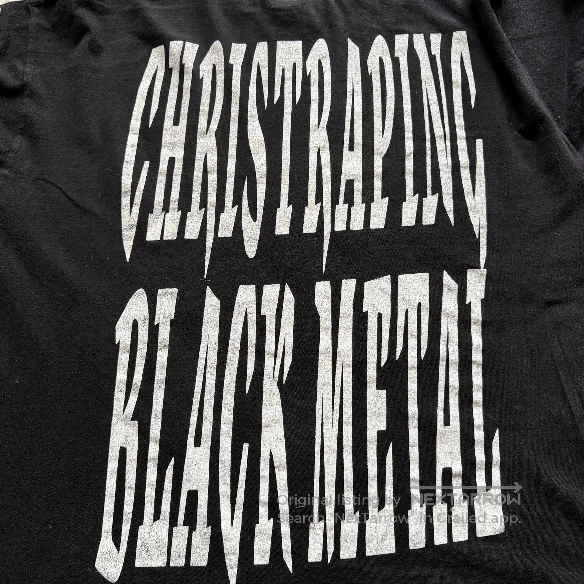Vintage Vintage Marduk 90s Band Longsleeve. Size US M / EU 48-50 / 2 - 7 Thumbnail