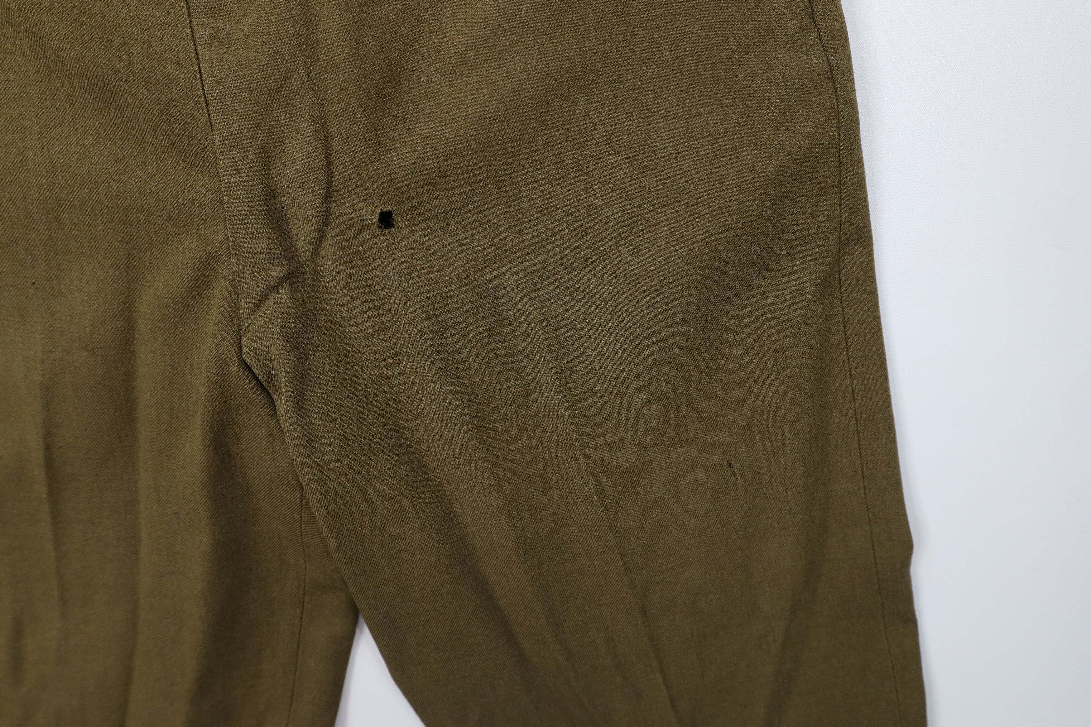 Vintage Vintage 40s 50s Korean World War II Wool Trousers Pants USA Size US 33 - 5 Thumbnail