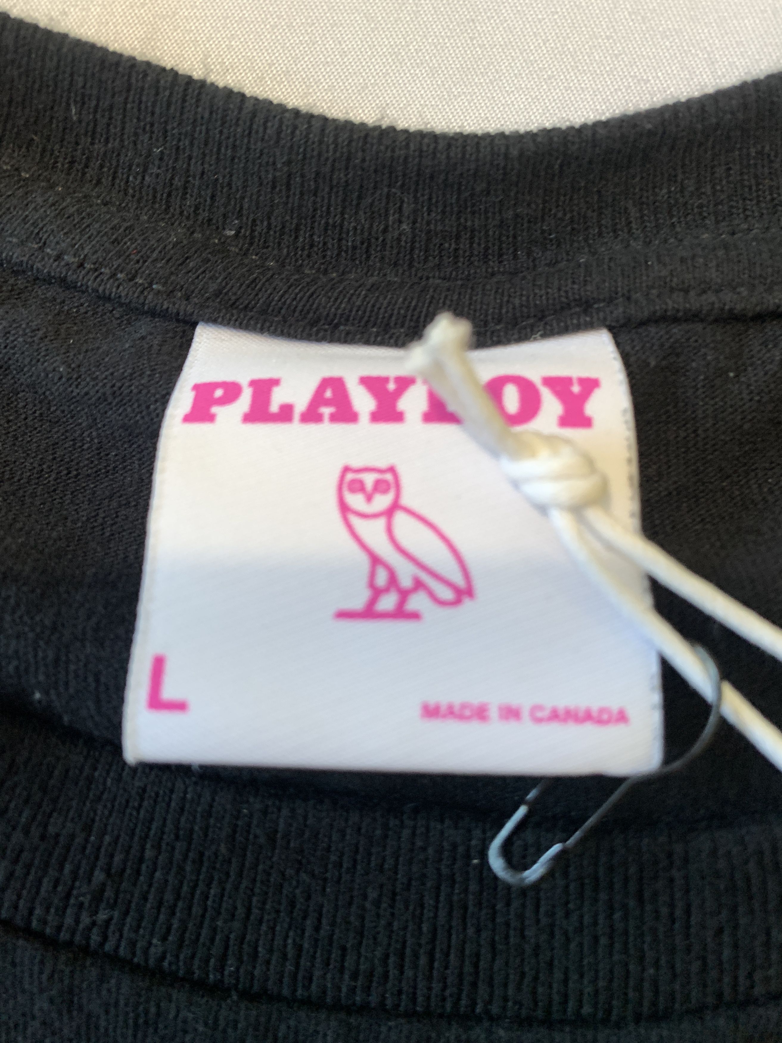 Playboy OVO® x PLAYBOY AIR PLAYBOY T-SHIRT - LARGE Size US L / EU 52-54 / 3 - 8 Thumbnail