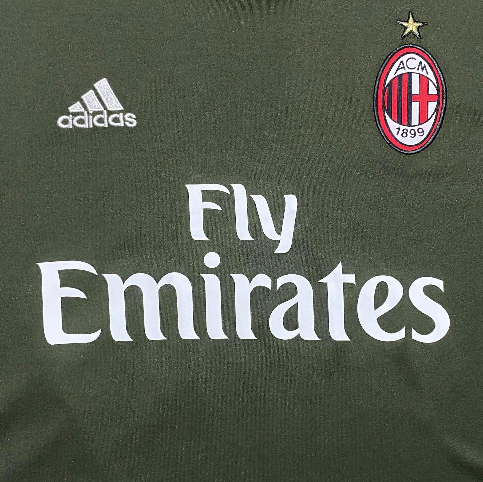 Adidas AC Milan 2016-2017 Third Jersey Carlos Bacca Size US M / EU 48-50 / 2 - 3 Thumbnail