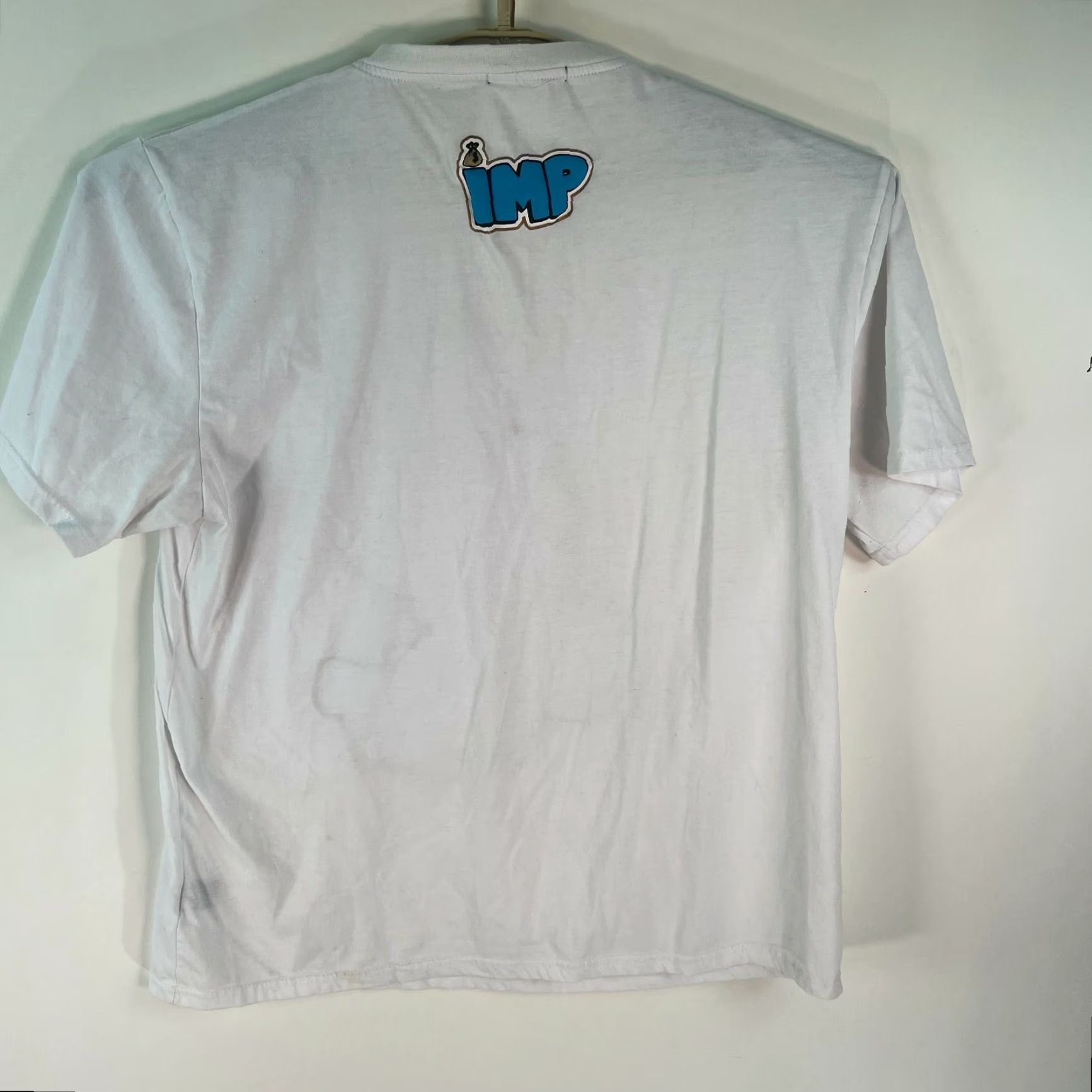 Vintage Imperious Boujee Boy Mens Short Sleeves White Graphic T Shirt 3XL Size US XXL / EU 58 / 5 - 4 Thumbnail