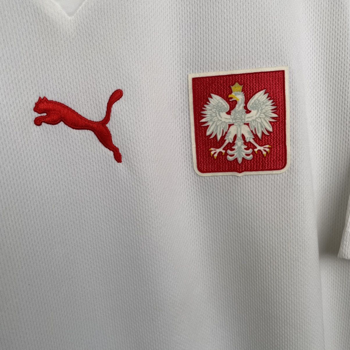 Puma Poland National Team EURO 2008 Home Kit Jersey Size US L / EU 52-54 / 3 - 2 Thumbnail