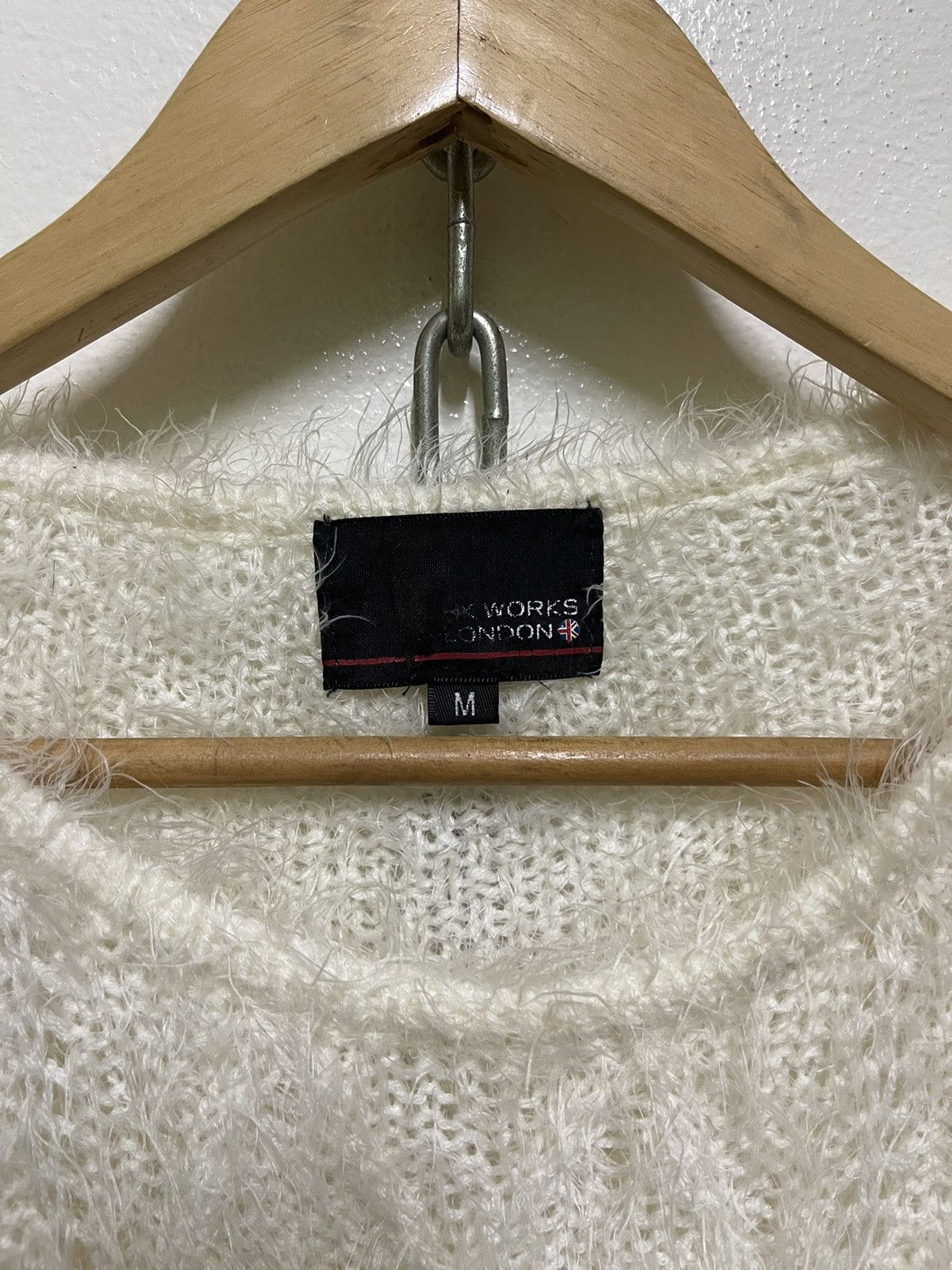 Hiroko Koshino Homme × Japanese Brand HK Works London Jumper Fluffy Size M / US 6-8 / IT 42-44 - 6 Thumbnail