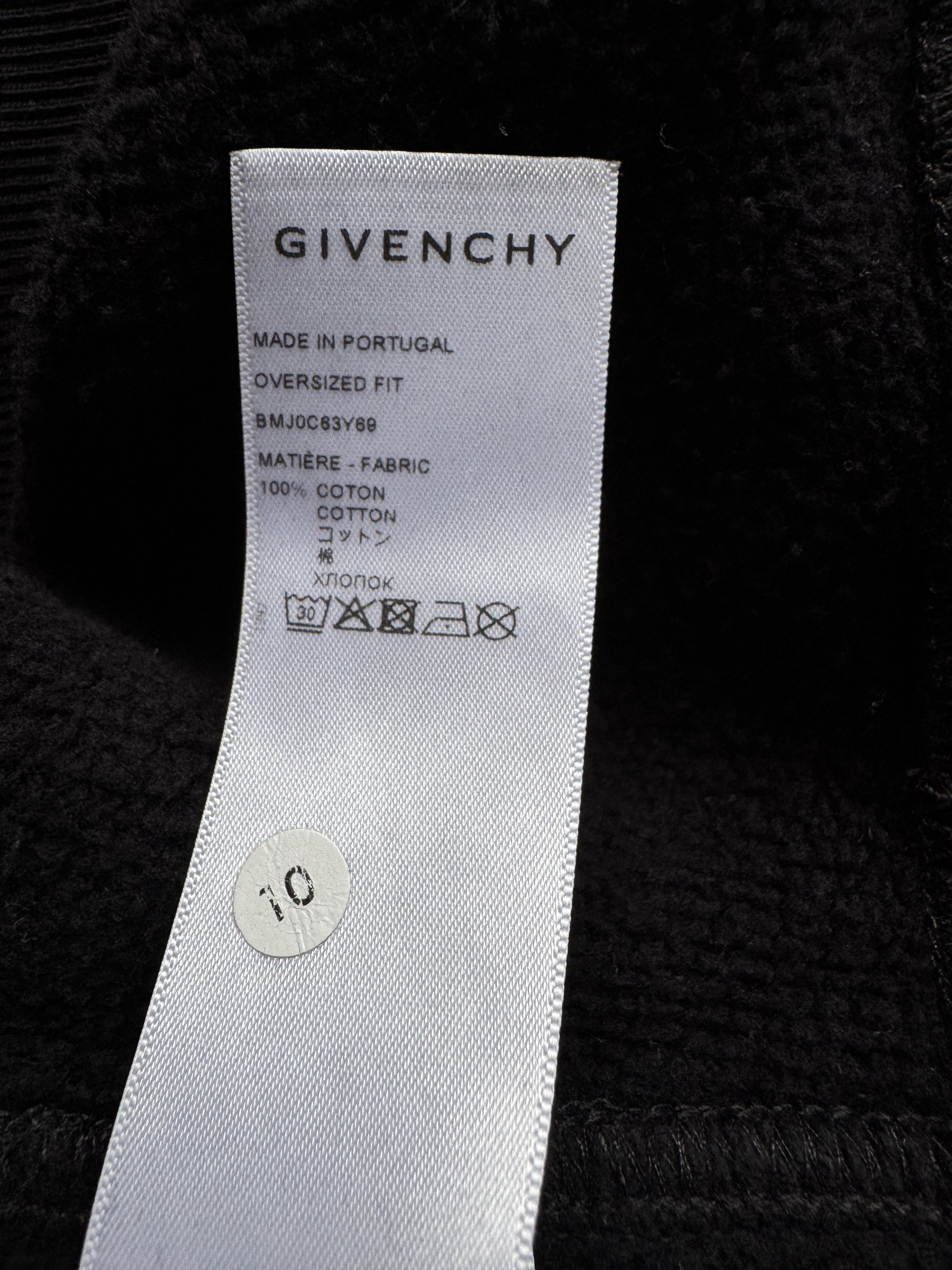 Givenchy Black Barbed Wire Eagle Oversized Hoodie Size US S / EU 44-46 / 1 - 20 Thumbnail