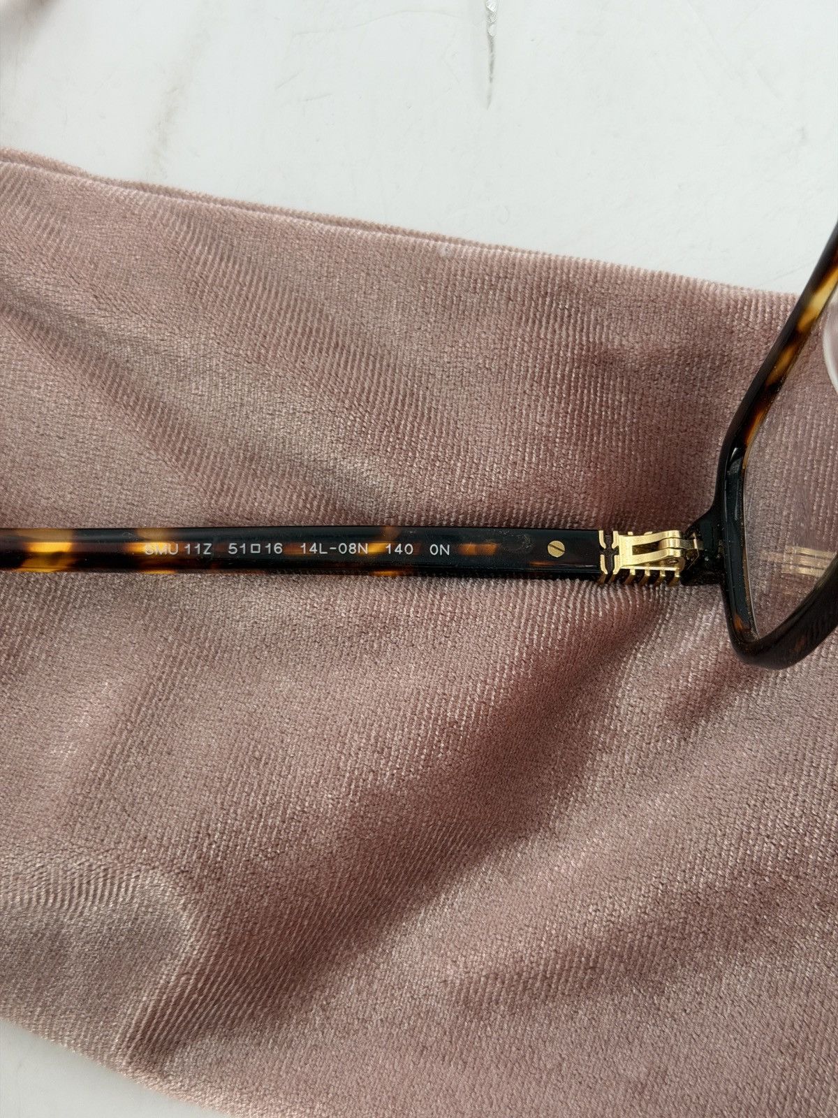 Miu Miu Miu Miu Regard Sunglasses Blue Ray Transparent Lenses Size ONE SIZE - 4 Thumbnail