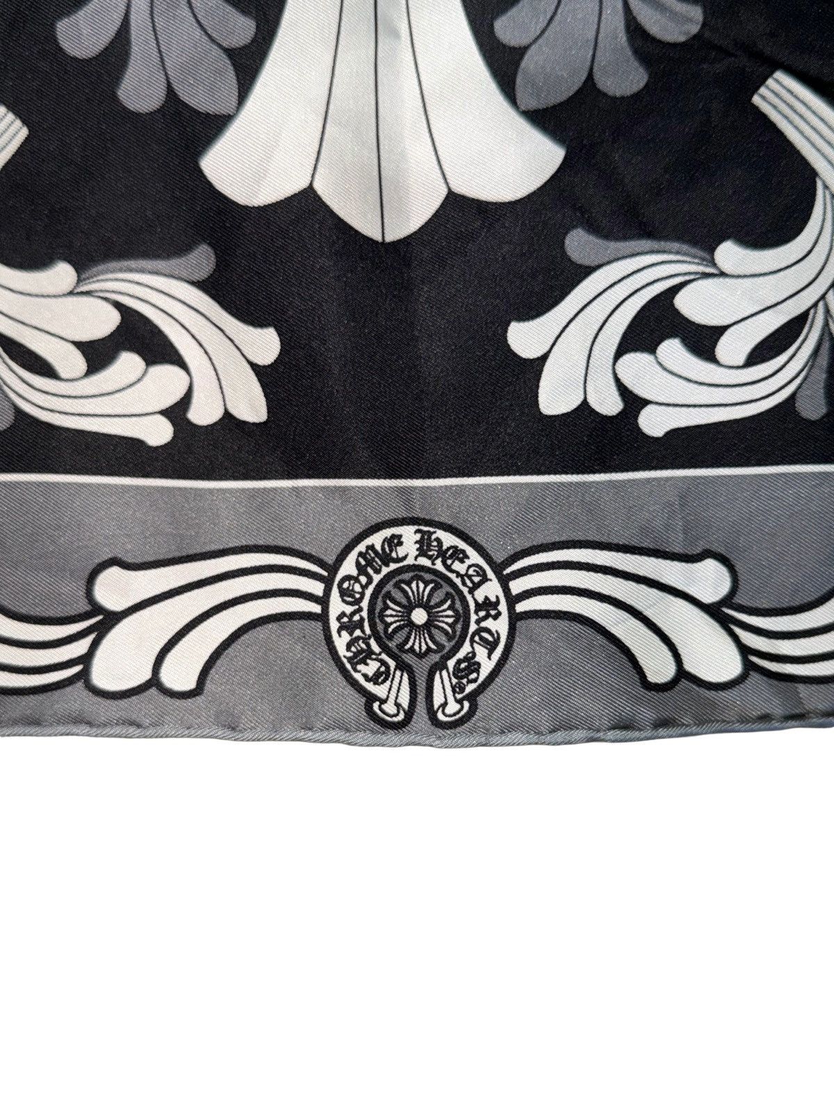 Chrome Hearts Chrome Hearts LARGE SILK SCARF Size ONE SIZE - 3 Thumbnail