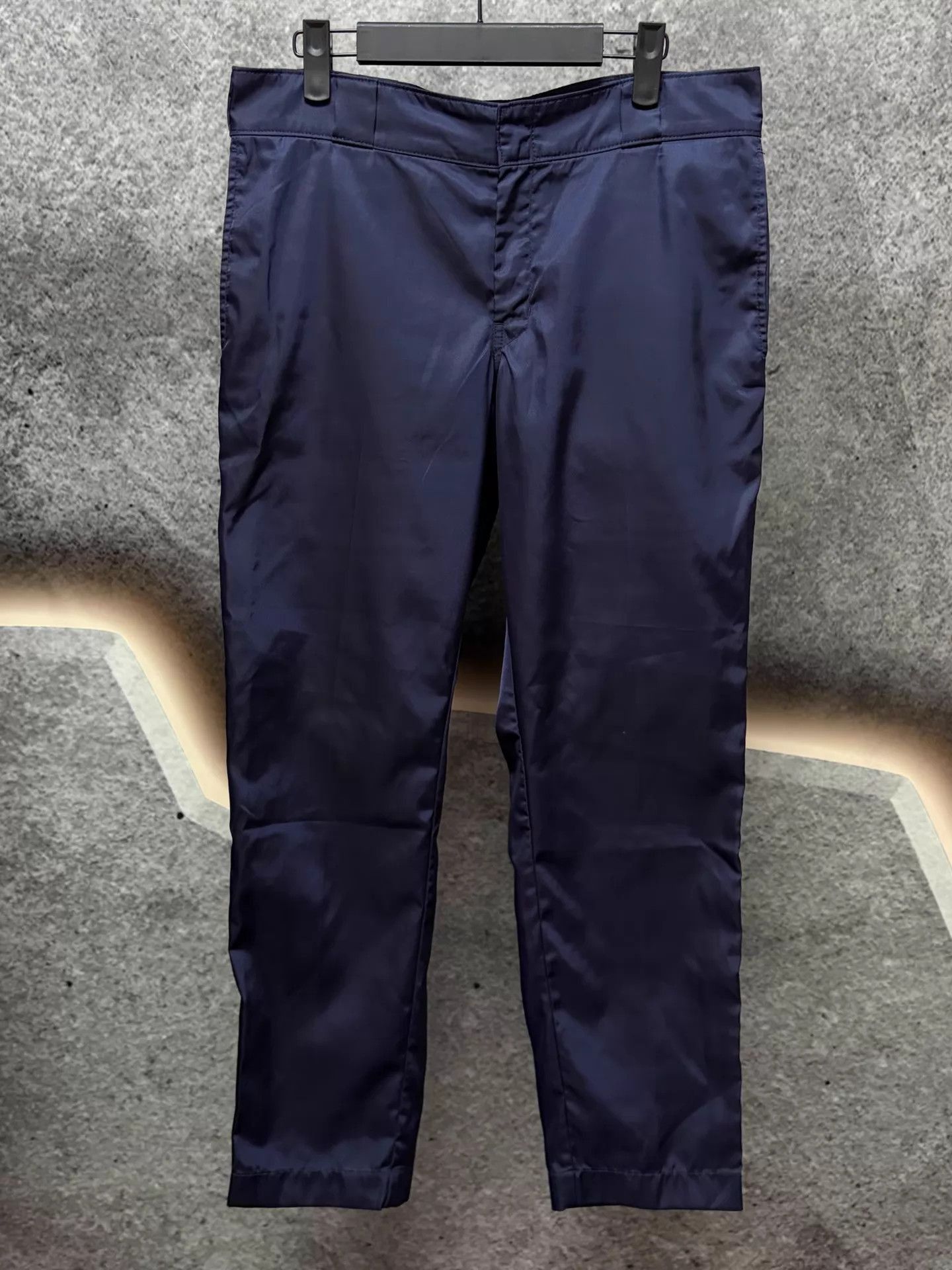Prada Blue Casual Pants Size 30 Size US 30 / EU 46 - 1 Thumbnail