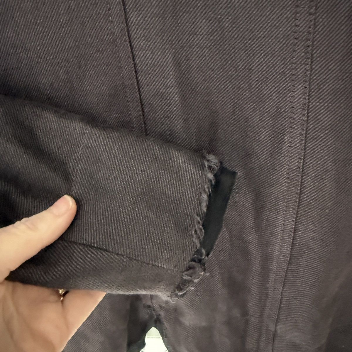 Diesel Diesel Archival 2006 Deconstructed Linen Wool Blend Jacket Size M / US 6-8 / IT 42-44 - 14 Thumbnail