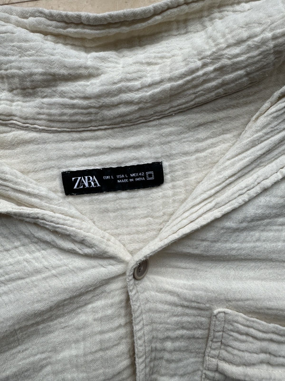Zara Zara shirt Size US L / EU 52-54 / 3 - 2 Thumbnail