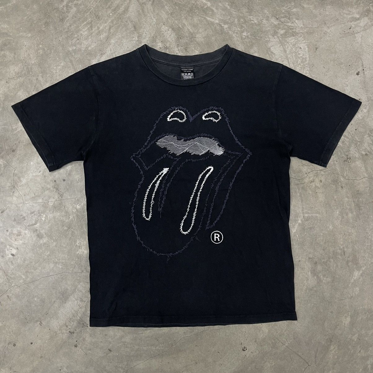 トップス 2003s archive Number nine rolling STONES Rare Number (n)ine Sweatshirt: Rolling Stones Tongue