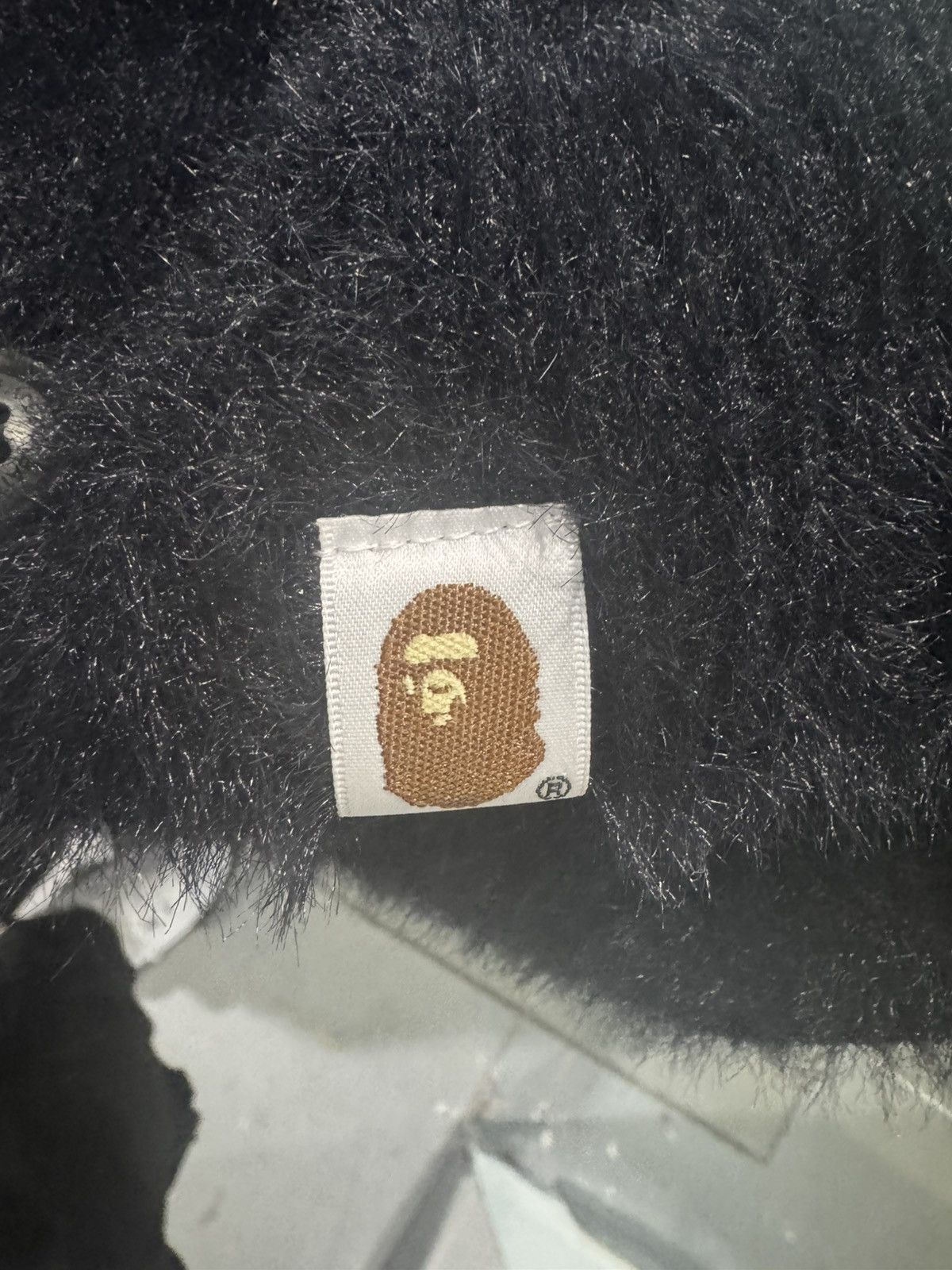 Bape Bape Shaggy Knit Cardigan Navy Size US XL / EU 56 / 4 - 5 Thumbnail