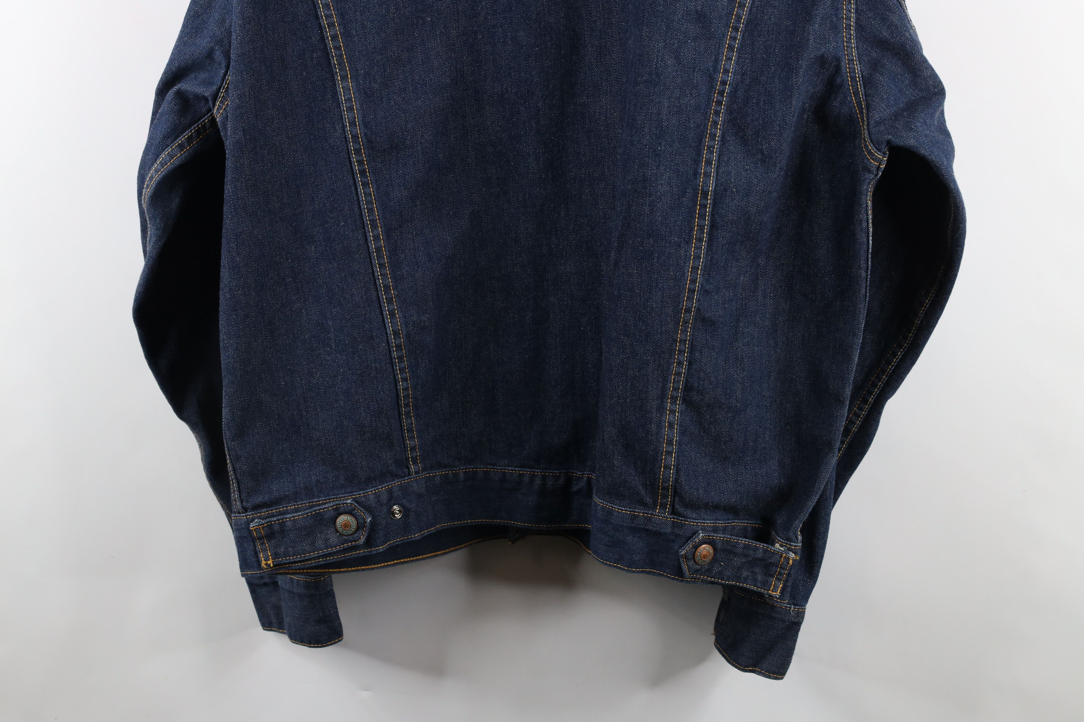 Levi's × Vintage Vintage Y2K Levis Rider Denim Jean Trucker Jacket Coat Blue Size US XL / EU 56 / 4 - 16 Thumbnail
