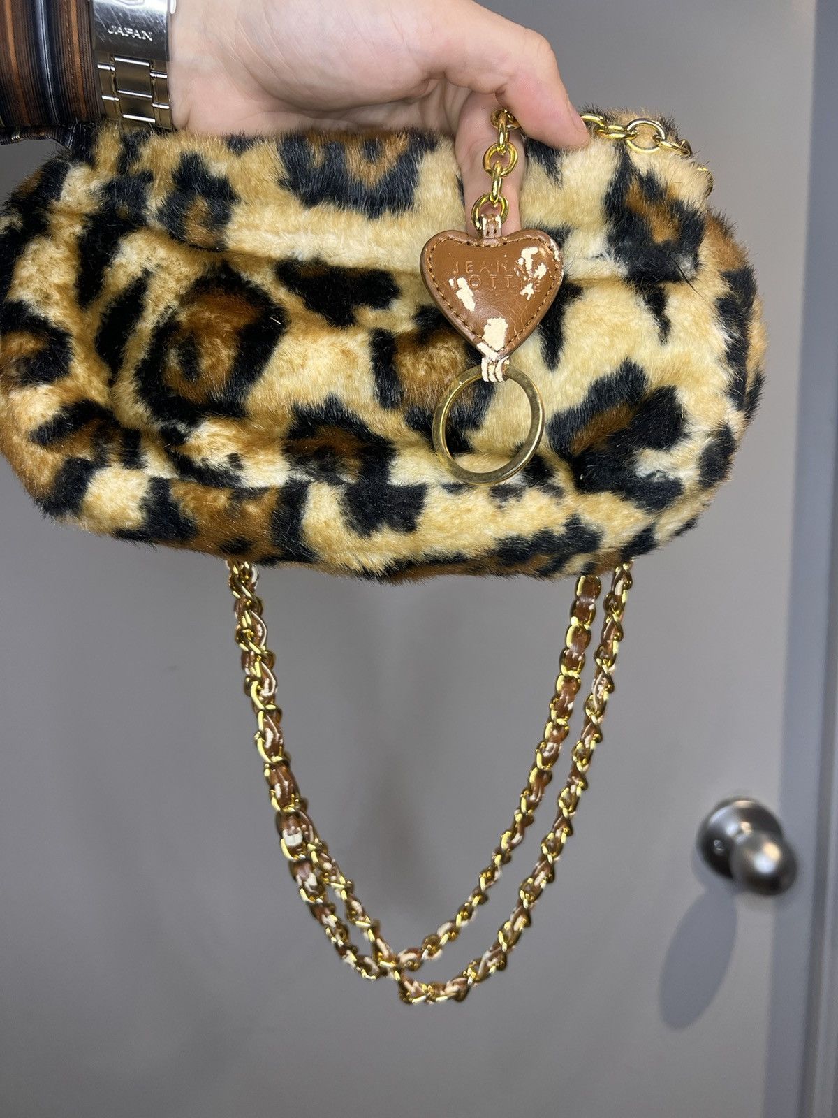 Vintage Vintage small leopard print bag Size ONE SIZE - 4 Thumbnail