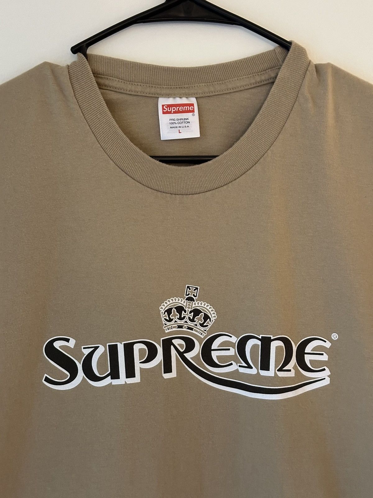Supreme Supreme Crown Tee Size US L / EU 52-54 / 3 - 2 Thumbnail