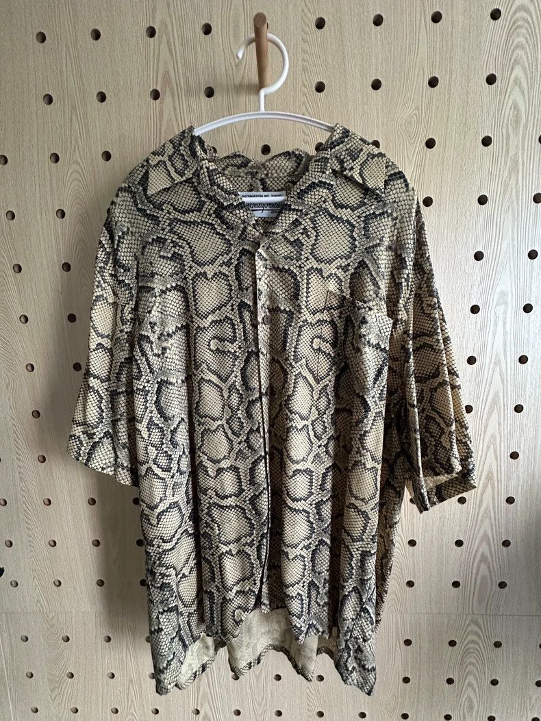 Wacko Maria Wacko maria 22SS Snake Print Short Sleeve Shirt Size US S / EU 44-46 / 1 - 2 Thumbnail