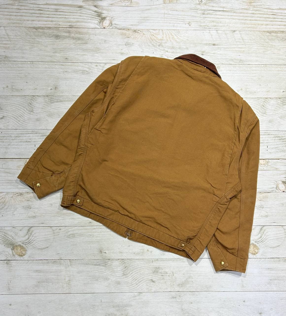 Carhartt Vintage Carhartt Detroit Jacket Work 90s Orenge/Brown Size US XXL / EU 58 / 5 - 16 Thumbnail