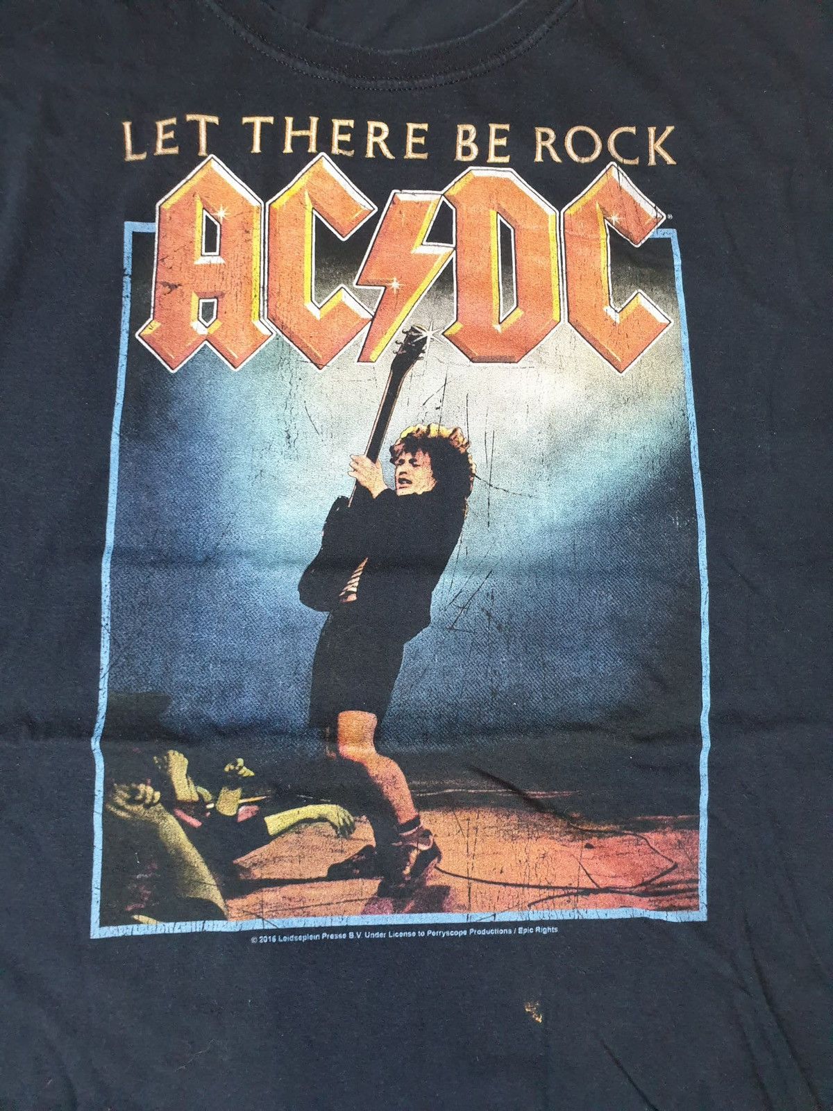 Band Tees ACDC Let There Be Rock Vintage Style Long Sleeve Tee Size US XL / EU 56 / 4 - 3 Thumbnail