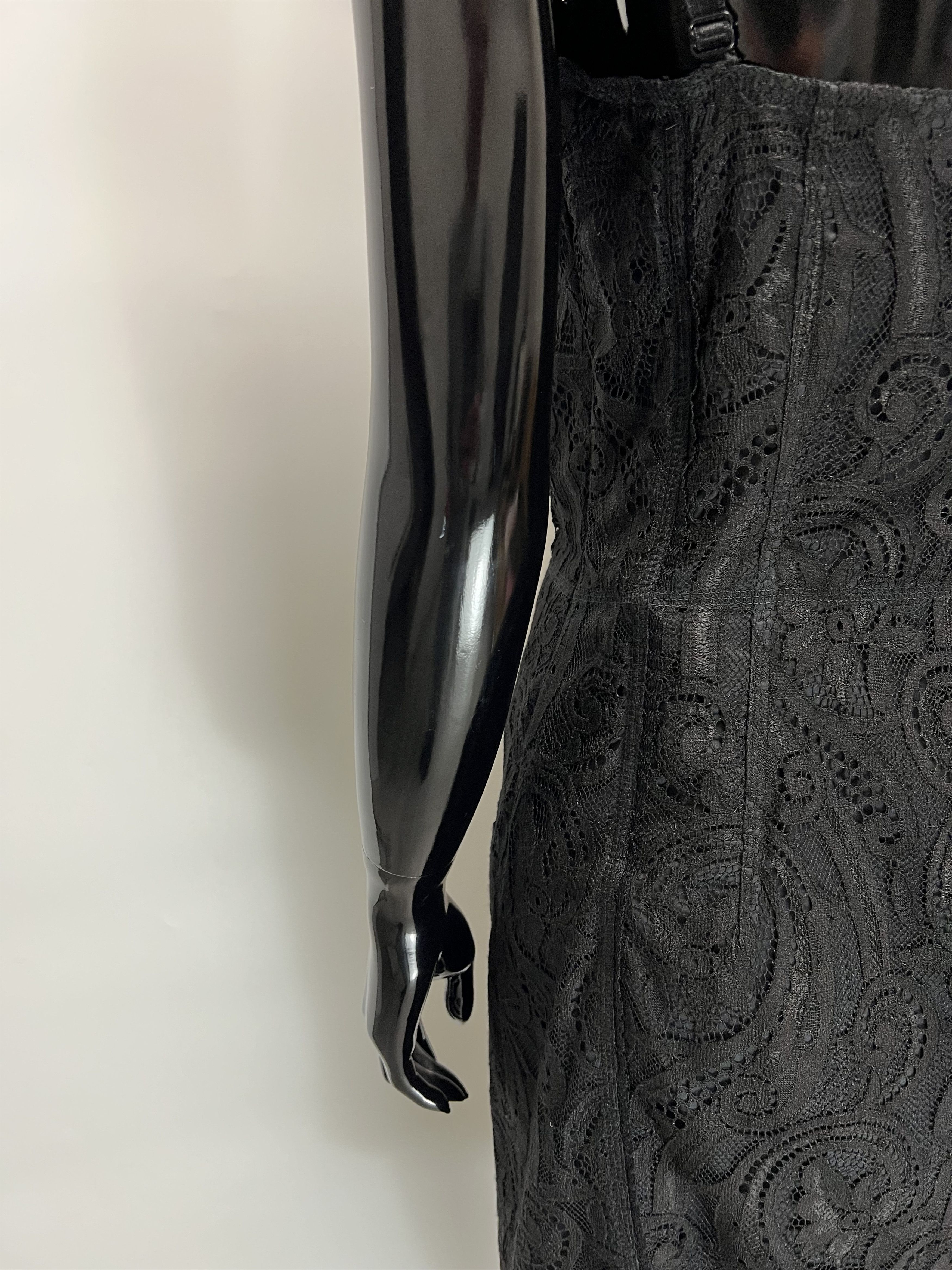 Dolce & Gabbana Dolce & Gabbana Lace Sexy Boned Corset Bustier Midi Dress Size M / US 6-8 / IT 42-44 - 9 Thumbnail