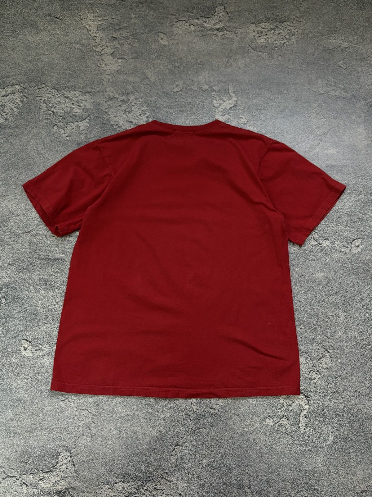 Moschino Vintage Moschino Jeans Red Cheap and Chic Peace T-Shirt Y2K Size US M / EU 48-50 / 2 - 2 Thumbnail