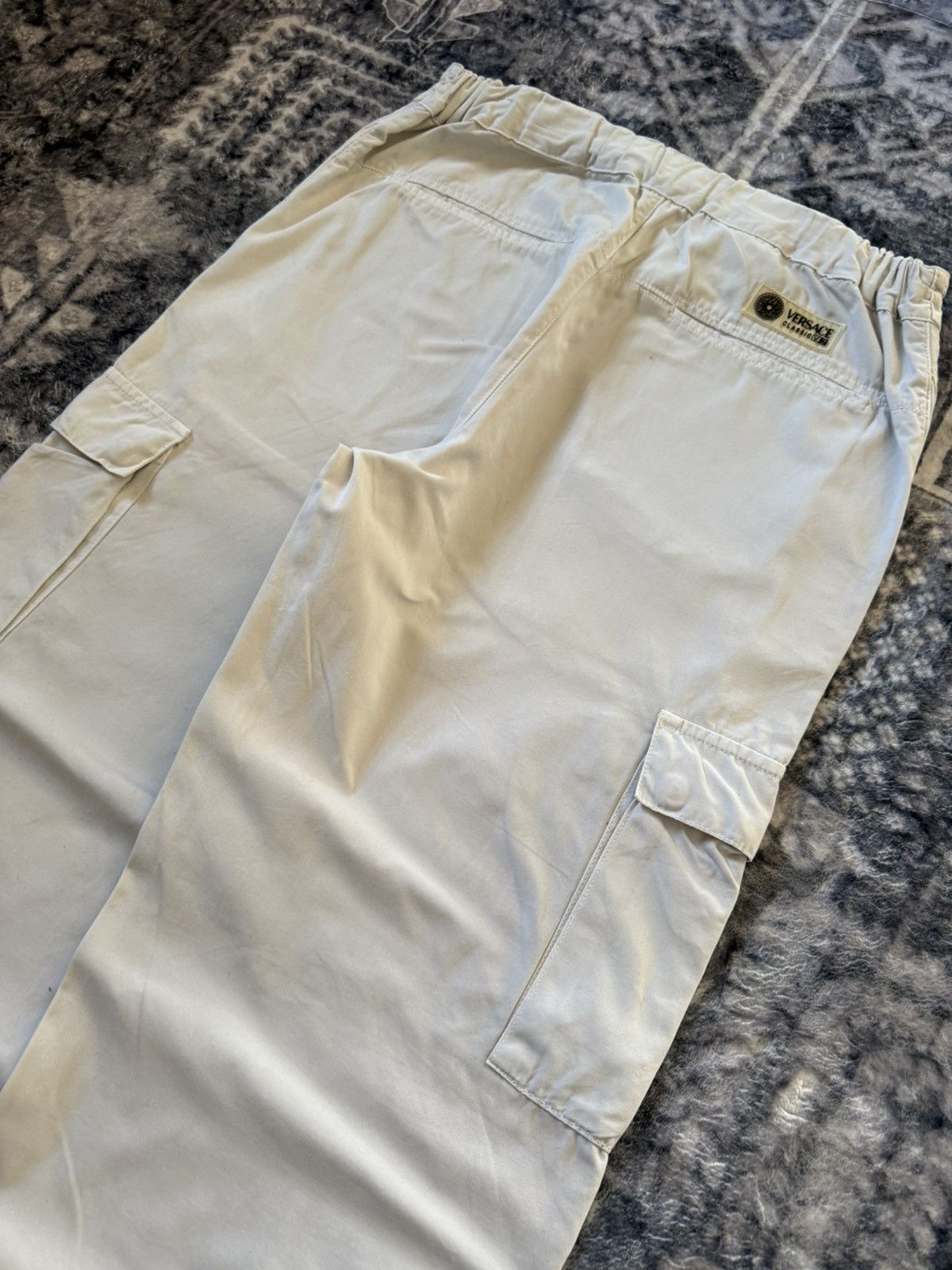 Versace Versace Classic V2 Wide Cargo Pants Italian Made Size US 30 / EU 46 - 11 Thumbnail