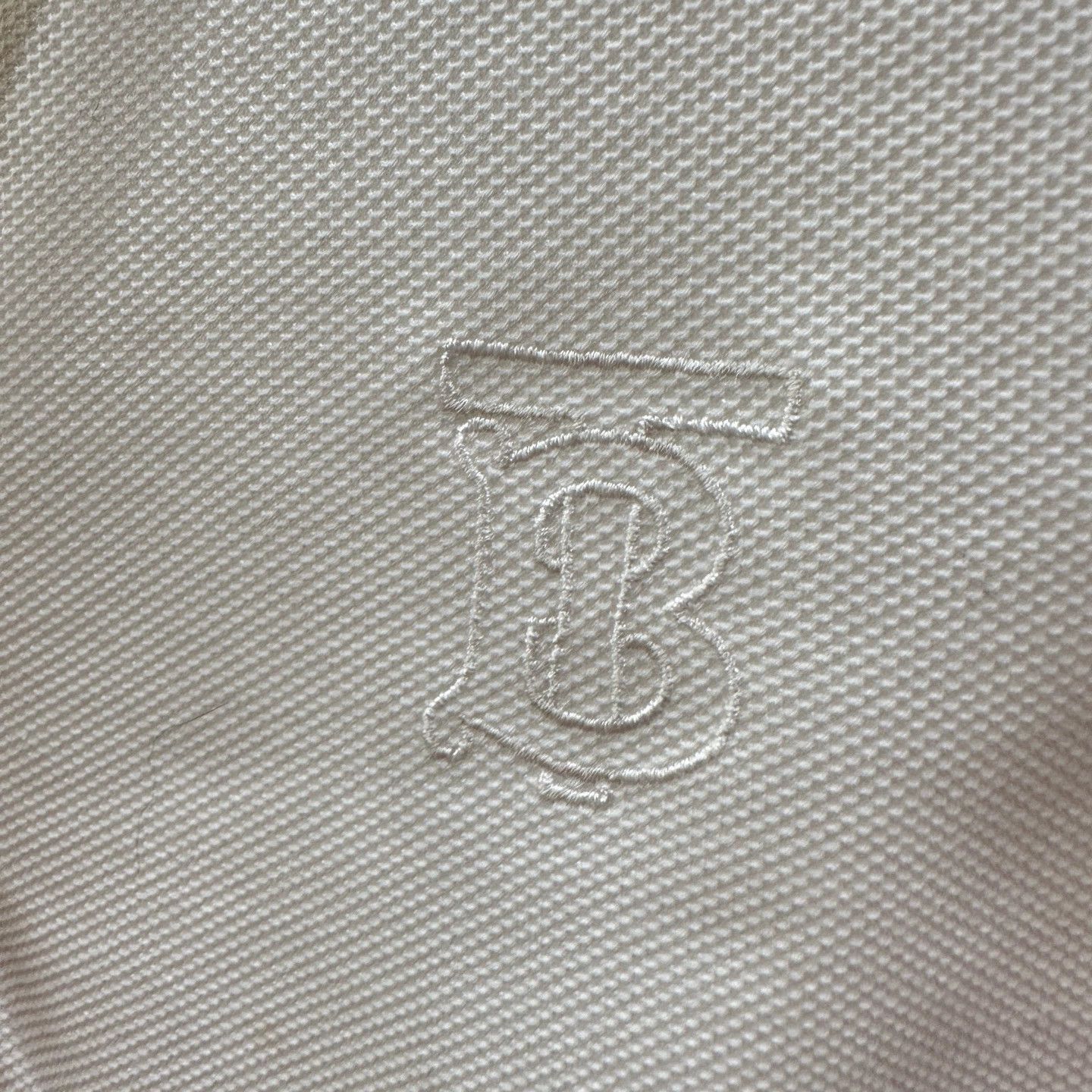 Burberry Burberry mar72 Logo Embroidery Short Polo S Cotton Size S / US 4 / IT 40 - 6 Thumbnail