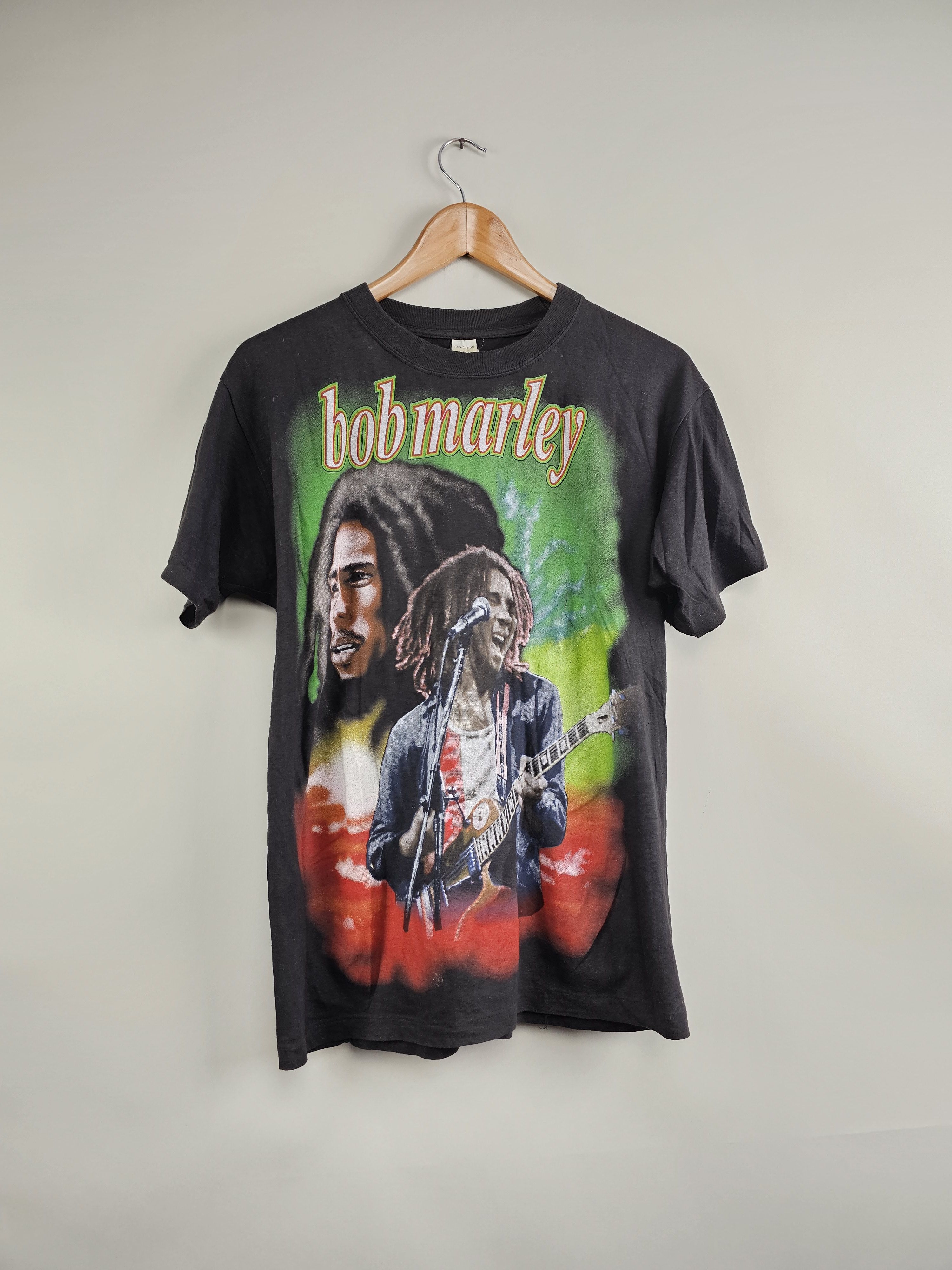 90s Bob Marley Rap Tee XL 21.5