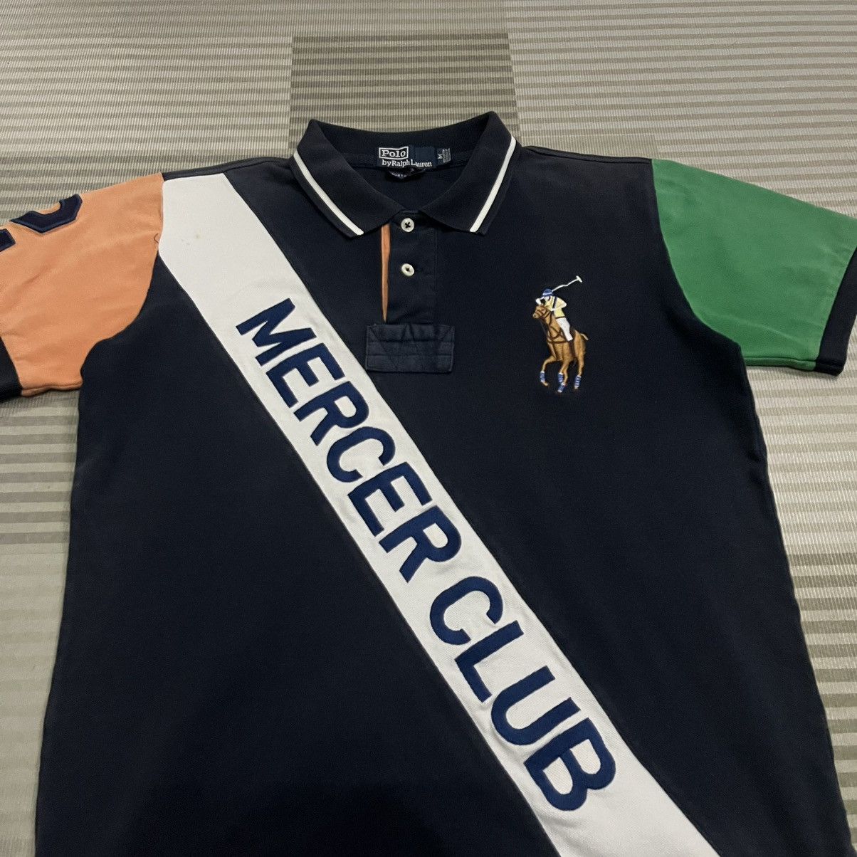 Polo Ralph Lauren Vintage Polo Ralph Lauren "Mercer Club" Polo Shirt Size US M / EU 48-50 / 2 - 3 Thumbnail