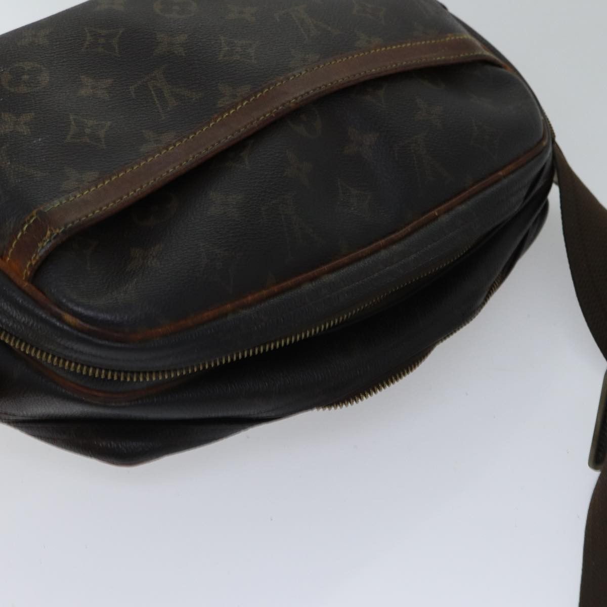 LOUIS VUITTON Monogram Reporter PM Shoulder Bag M45254