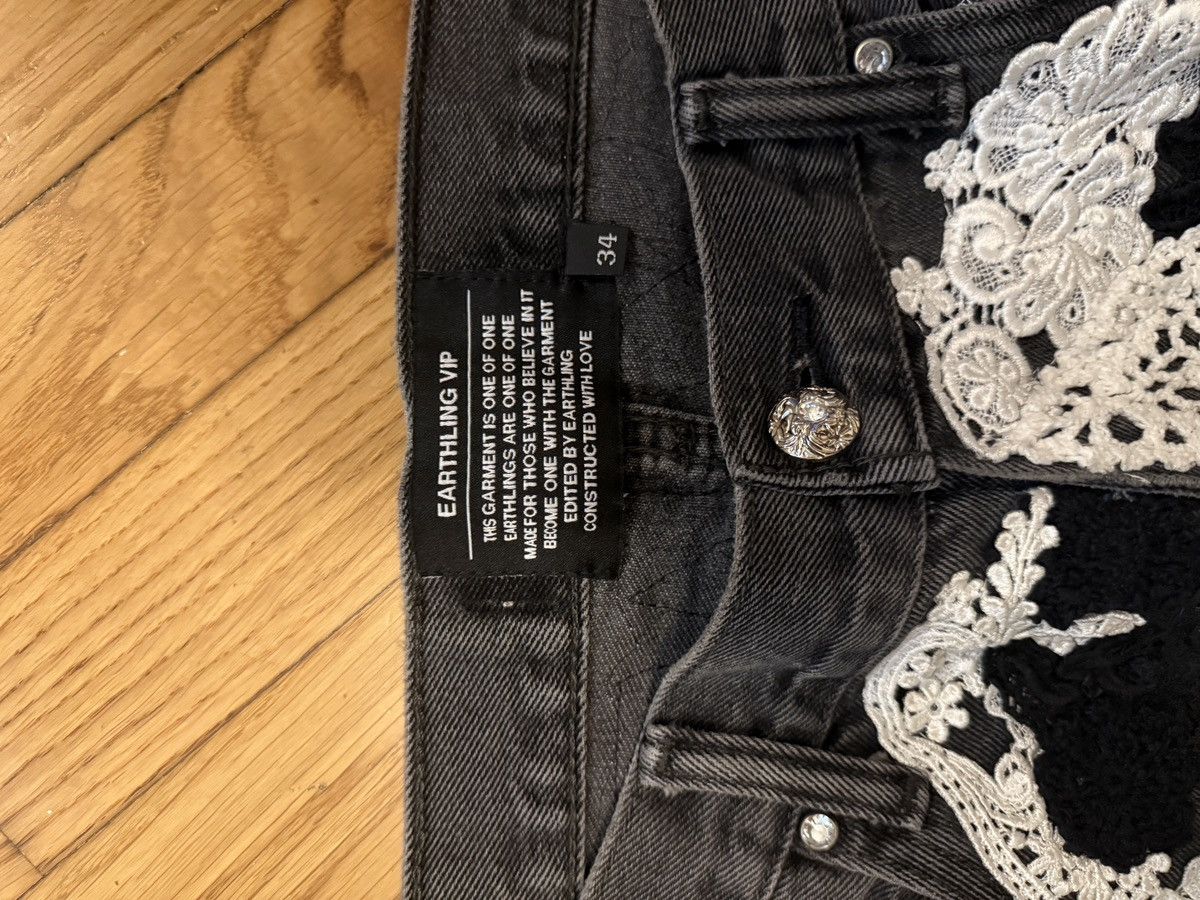 Earthling Earthling VIP black and white jeans Size US 34 / EU 50 - 3 Thumbnail