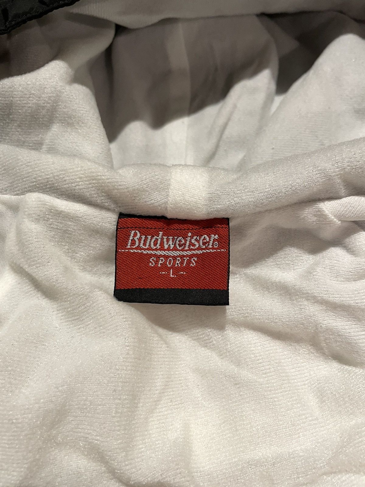 Budweiser × Vintage Vintage Budweiser Sports Jacket Size US L / EU 52-54 / 3 - 6 Thumbnail
