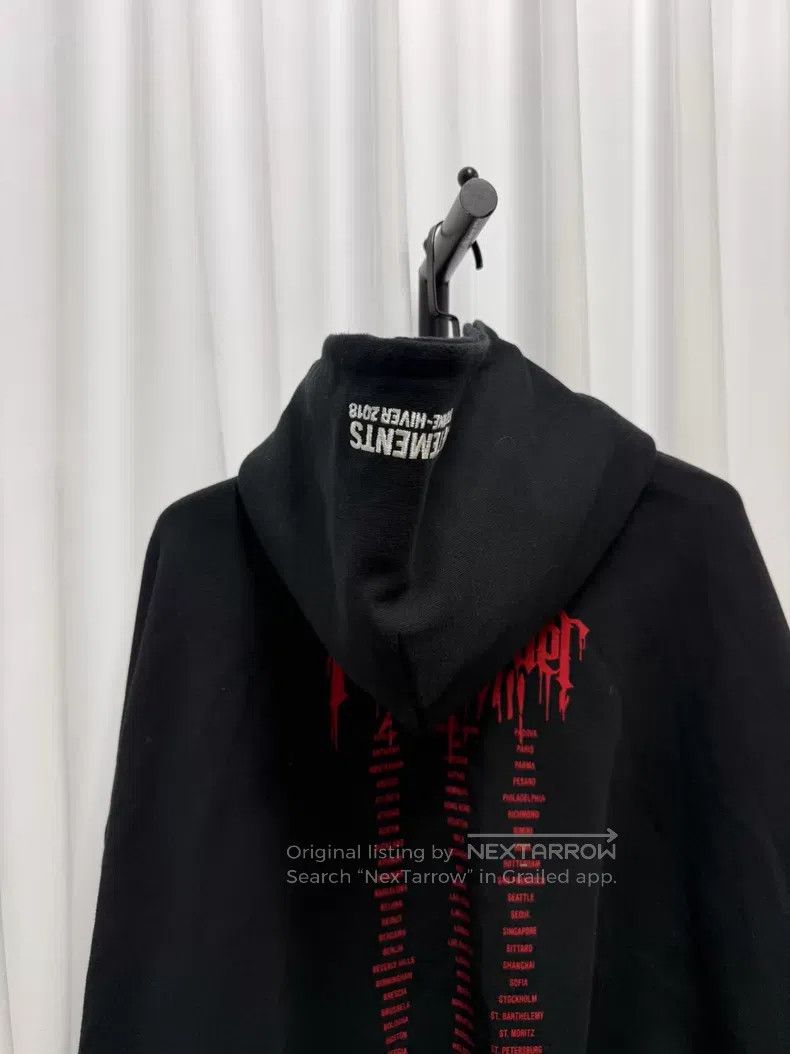 Vetements VETEMENTS Blood Droplet Hoodie Size US S / EU 44-46 / 1 - 6 Thumbnail