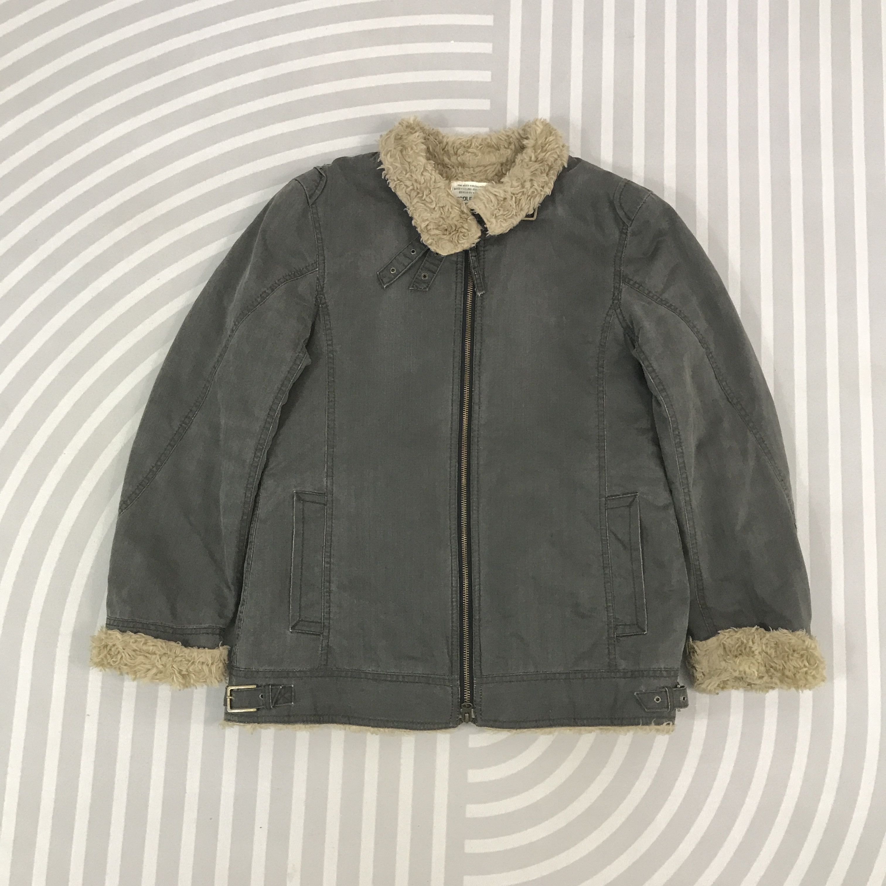 Japanese Brand × Nicole Club × Vintage Vintage Nicole Club For Men Fur Jacket Size US M / EU 48-50 / 2 - 1 Thumbnail