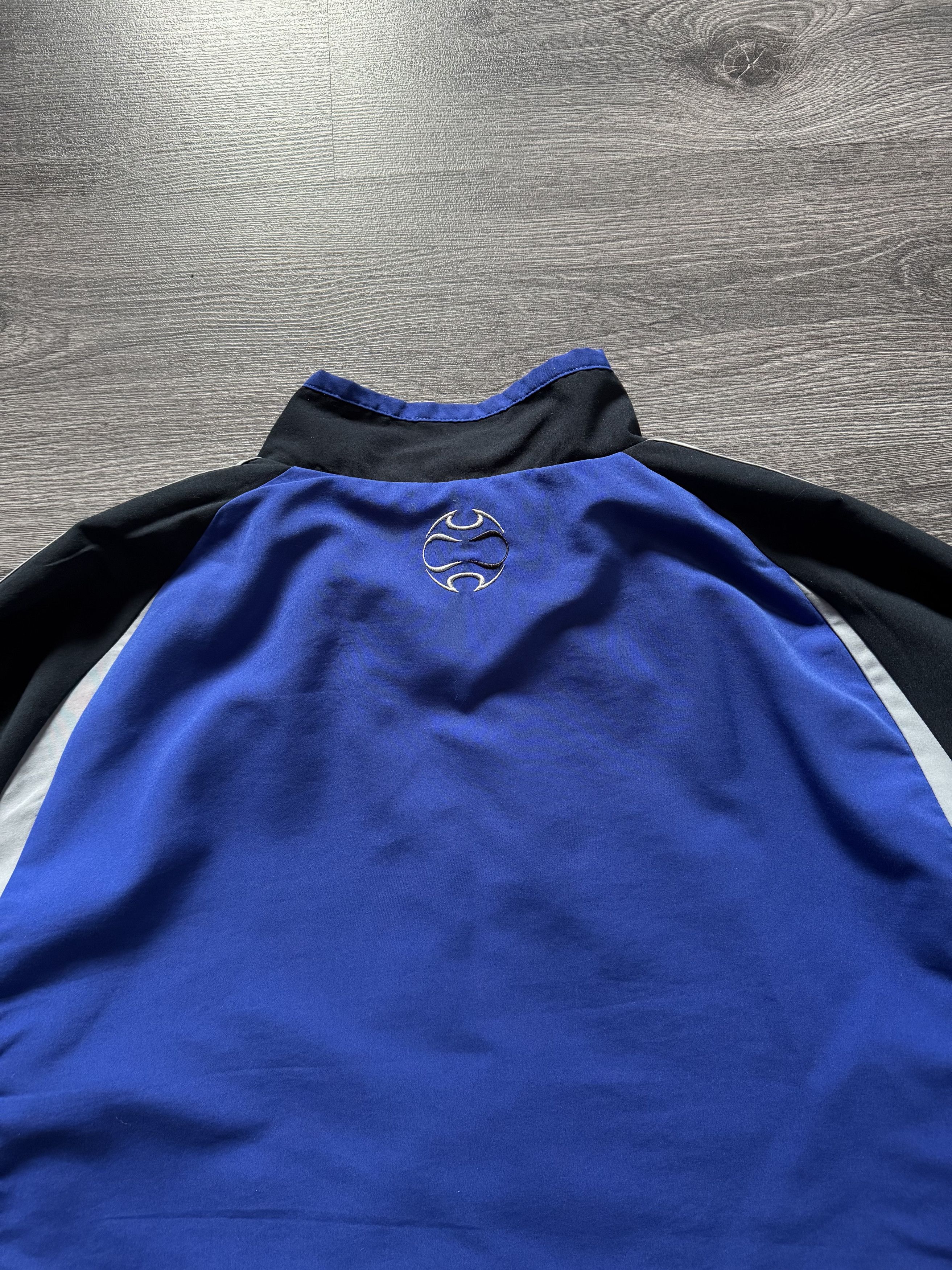 Adidas Vintage 00s Adidas Baggy Track Suit Windbreaker + Pants Size US XXL / EU 58 / 5 - 5 Thumbnail