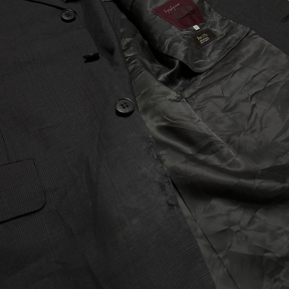 Yohji Yamamoto A.A.R Yohji Yamamoto Minimalist Blazer AAR Yohji Size 38R - 7 Thumbnail