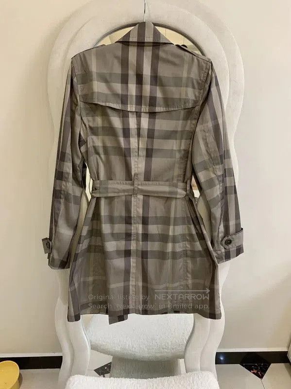 Burberry Burberry Multicolor Spring Autumn Long Trench Coat. Size S / US 4 / IT 40 - 4 Thumbnail