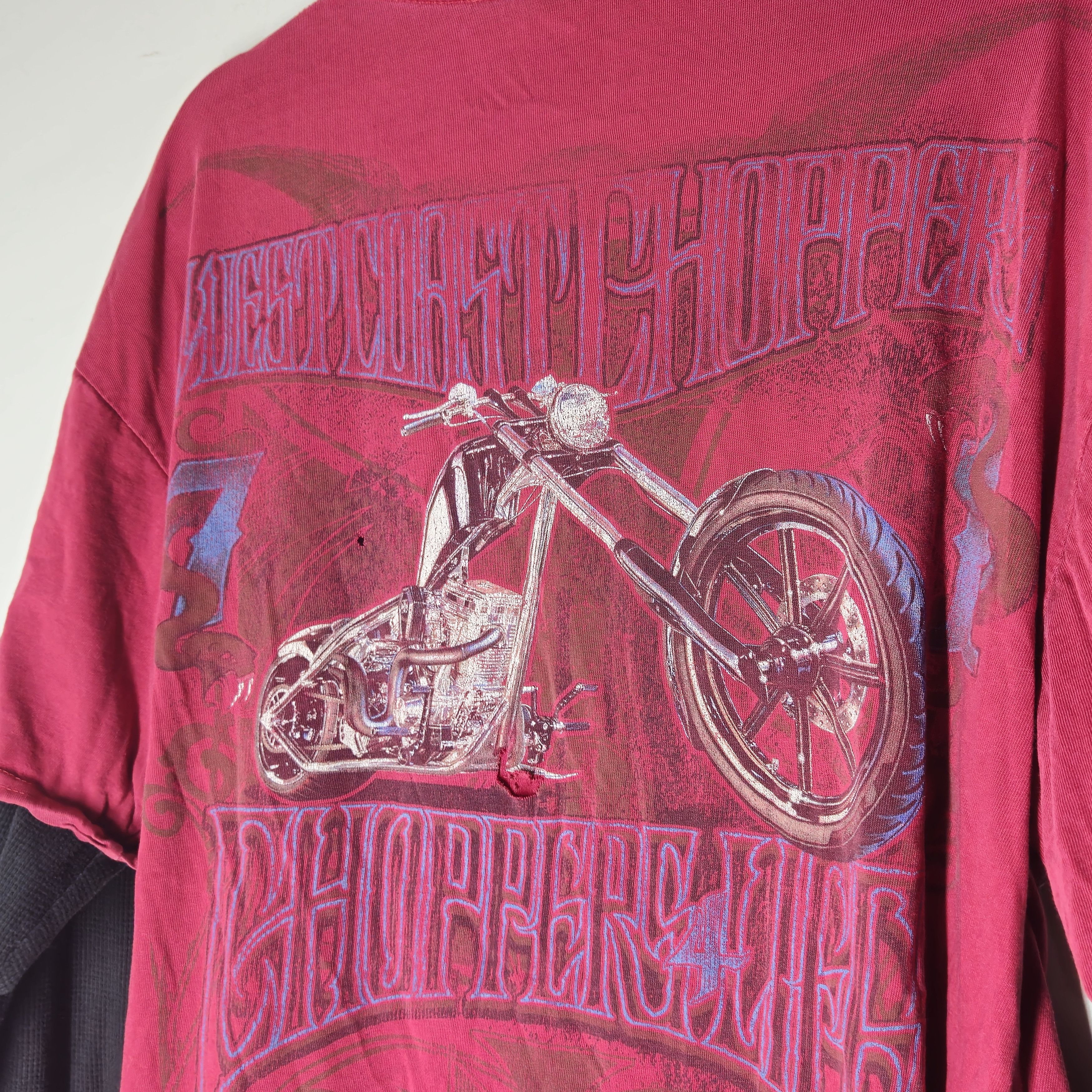 Other Vintage West Coast Choppers Double Sided Shirt Size XL Size US XL / EU 56 / 4 - 4 Thumbnail