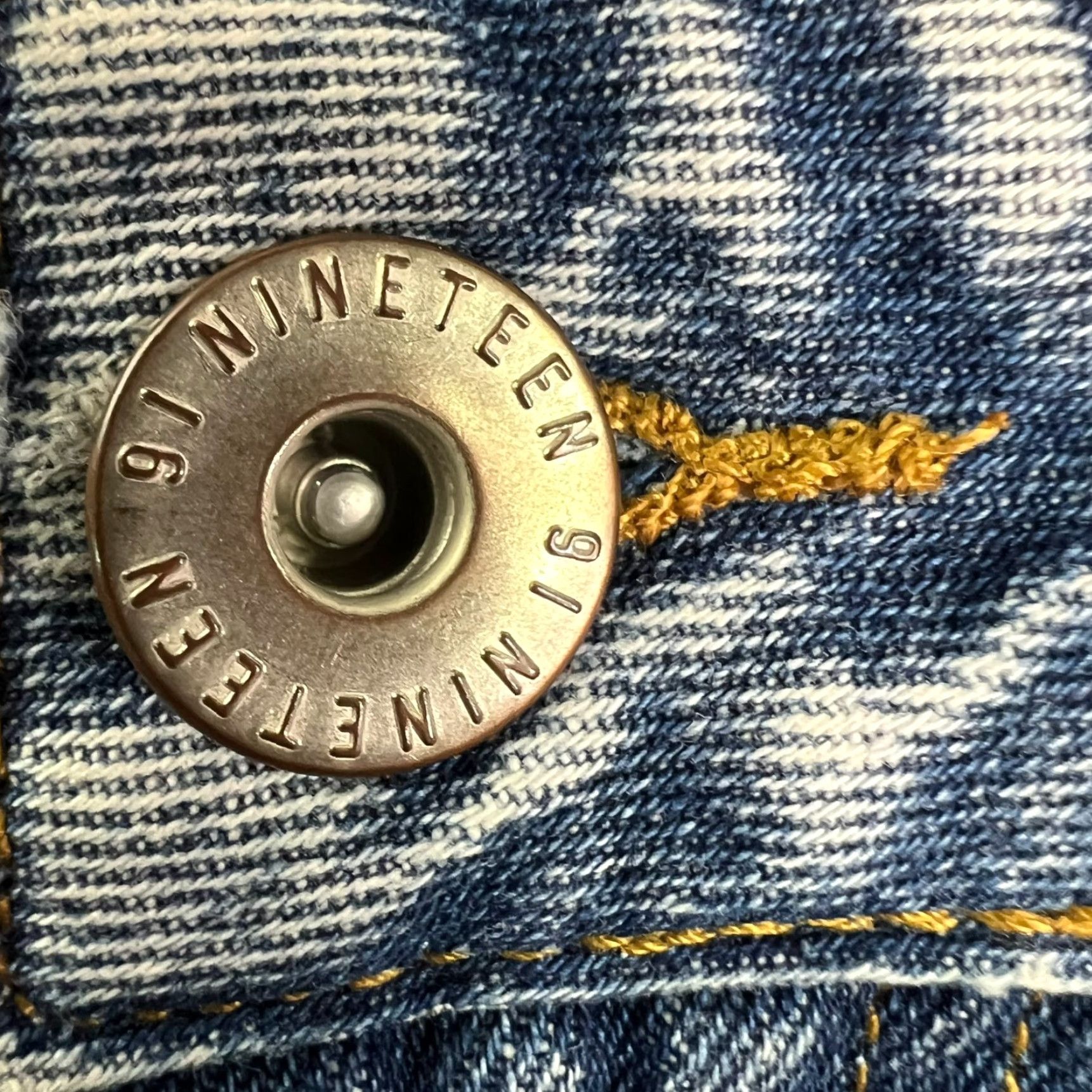 Cotton On Cotton On Denim Mini Skirt Womens Size 4 Blue Power Girl 90s City Pocket Button Short Skirt Womens Size 27" / US 4 / IT 40 - 4 Thumbnail