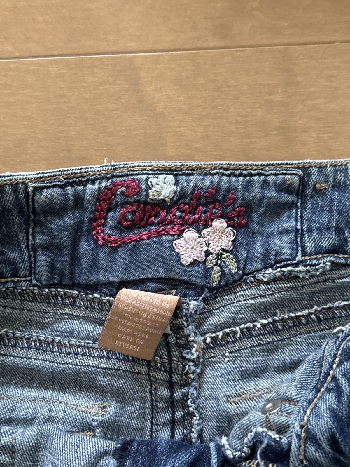NHL Candies Midi Jean Skirt Size 28" / US 6 / IT 42 - 3 Thumbnail
