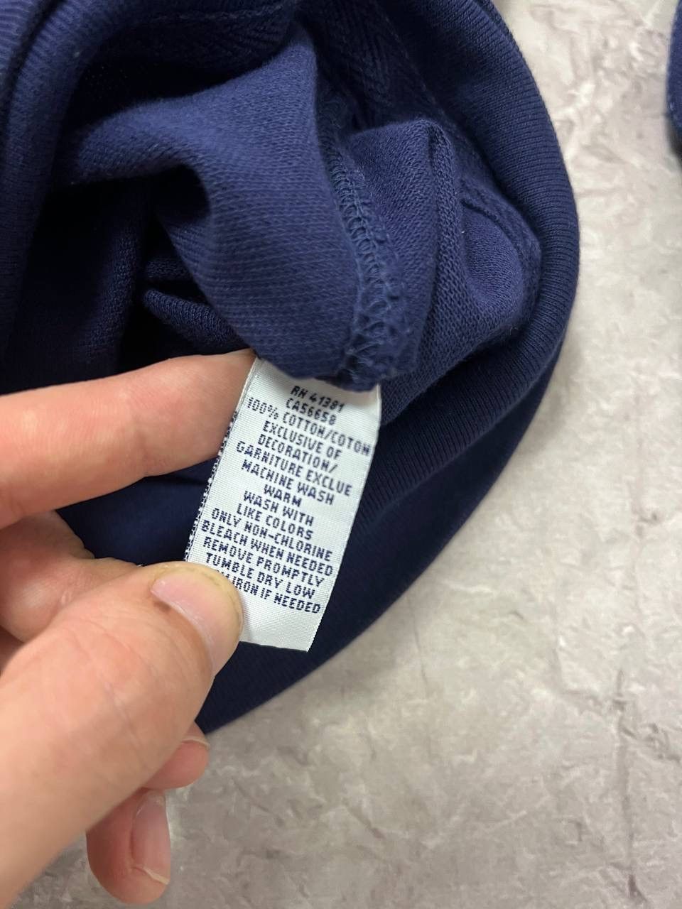 Polo Ralph Lauren Polo Ralph Lauren Zip Up Hoodie Pony Sweatshirt Navy Blue XL Size US XL / EU 56 / 4 - 12 Thumbnail
