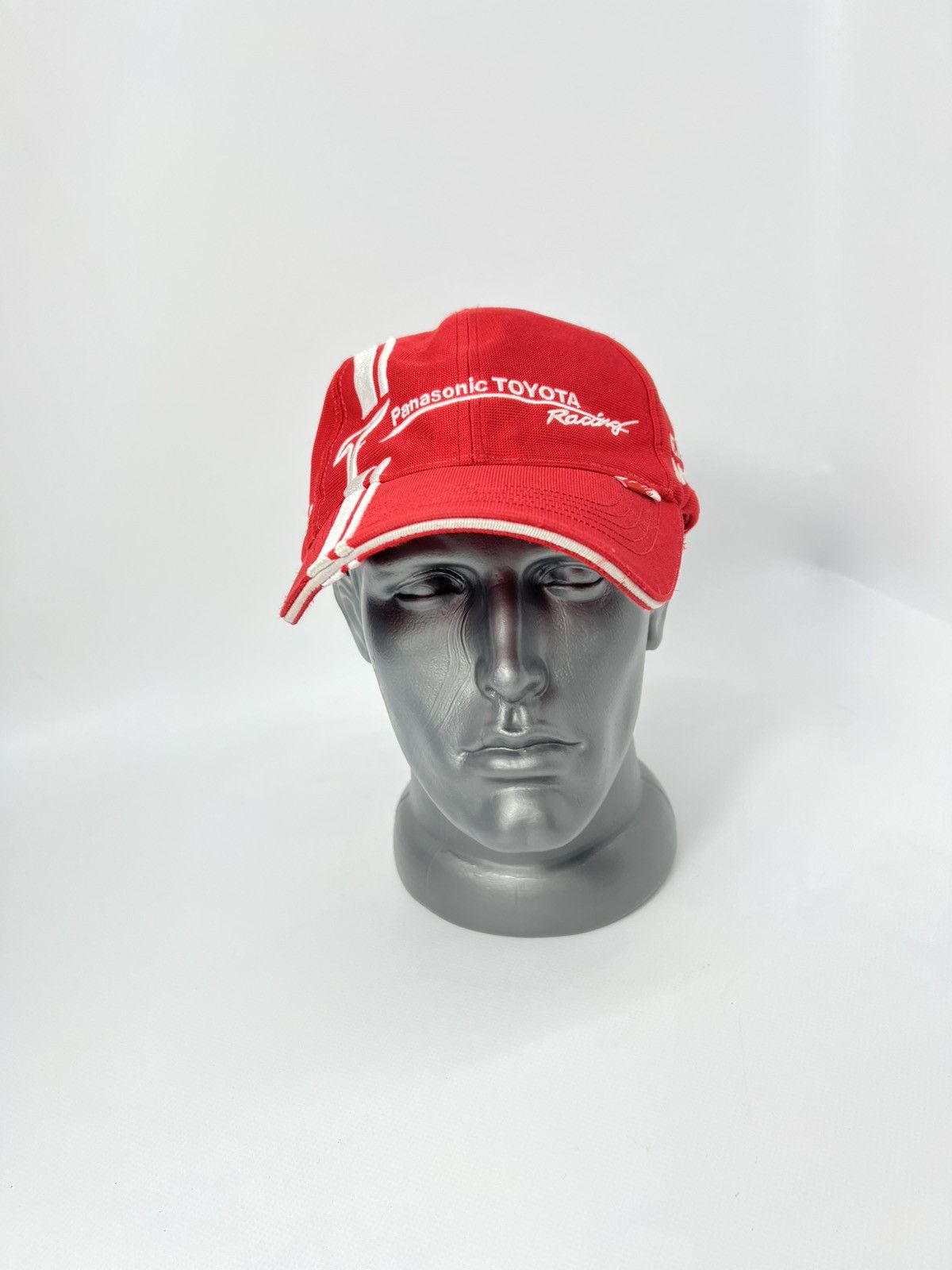 Vintage Vintage Panasonic Toyota Racing Logo Cap Grand Prix Rare Size ONE SIZE - 1 Thumbnail