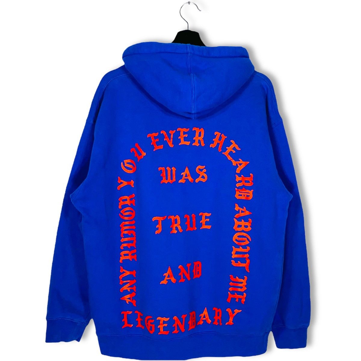 image of Kanye West The Life Of Pablo I Feel Like Pablo Hoodie in Blue, Men's (Size XL)