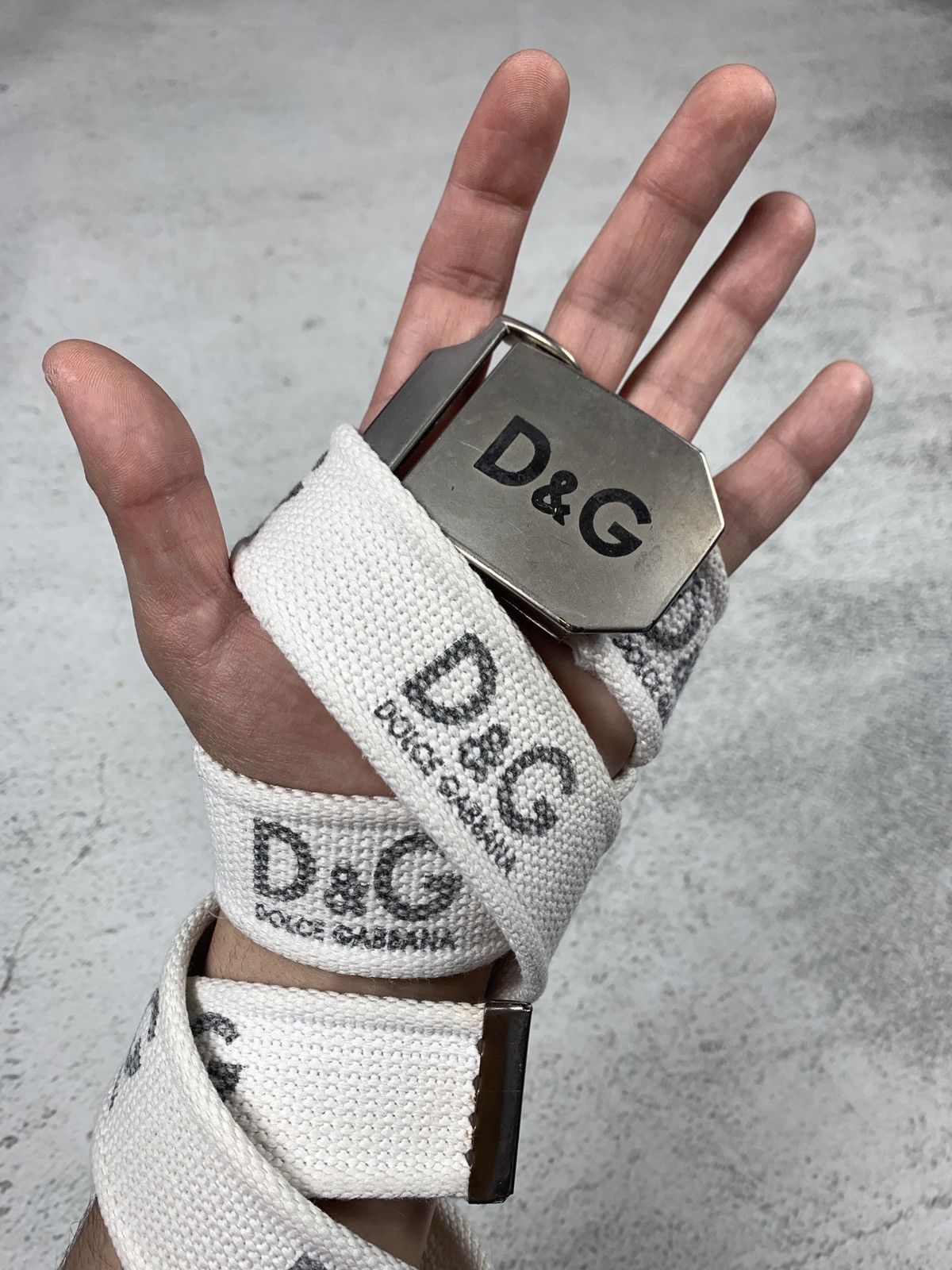 Dolce & Gabbana × Vintage Monogram dolce gabbana belt Size ONE SIZE - 3 Thumbnail